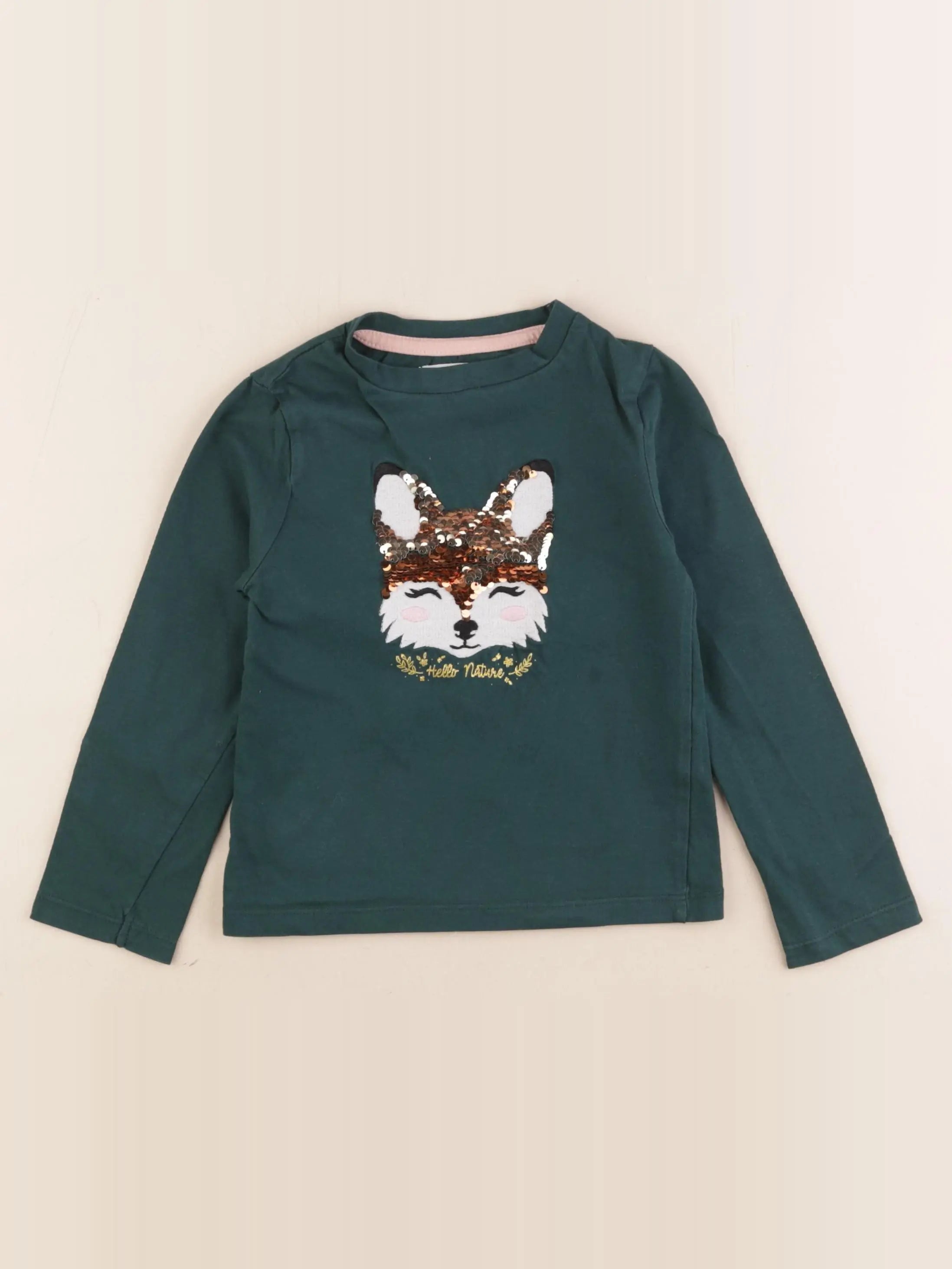 Storytelling - tee-shirt vert - 4 ans