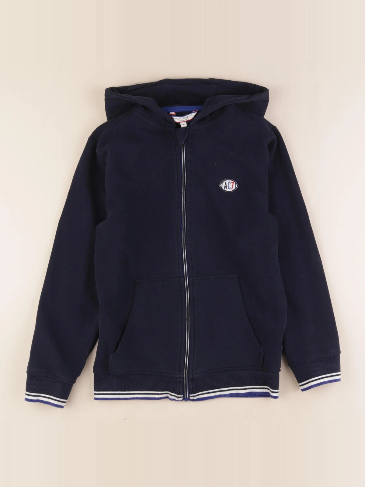 Cyrillus - sweat bleu - 10 ans