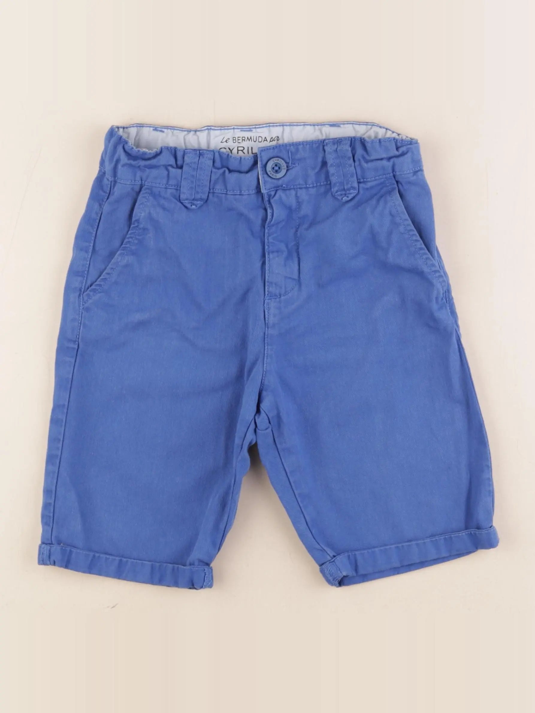 Cyrillus - short bleu - 8 ans