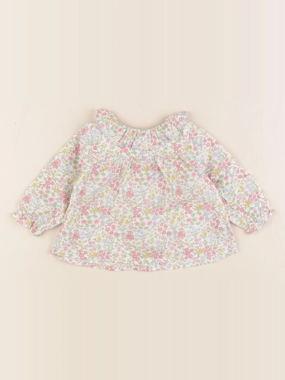 Cyrillus - blouse multicolore - 3 mois