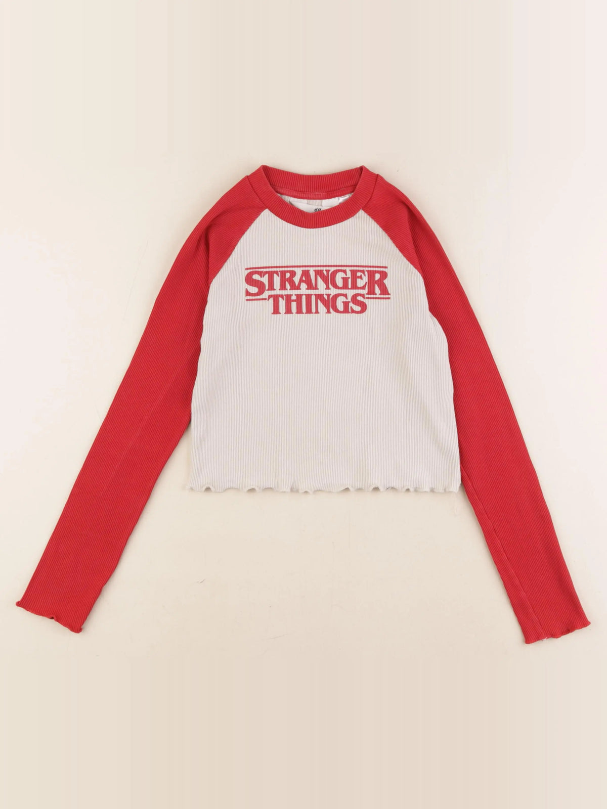 H&M - tee-shirt rouge - 10/12 ans