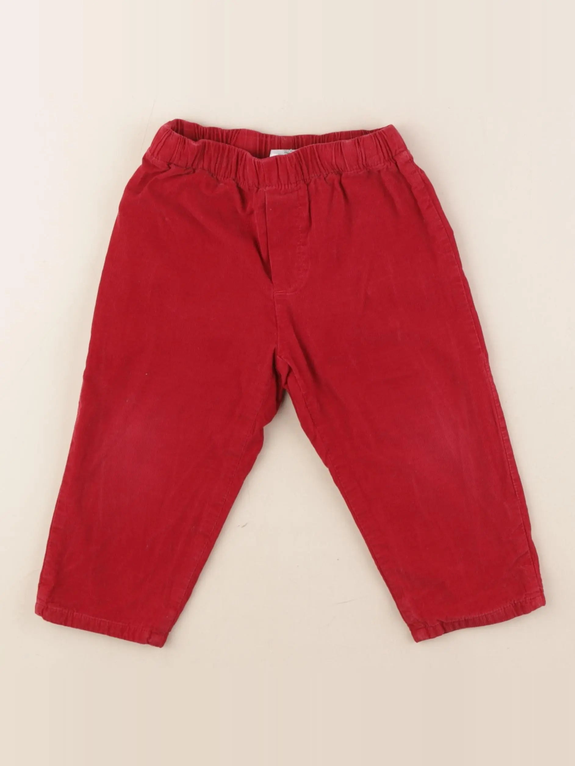 Jacadi - pantalon rouge - 24 mois