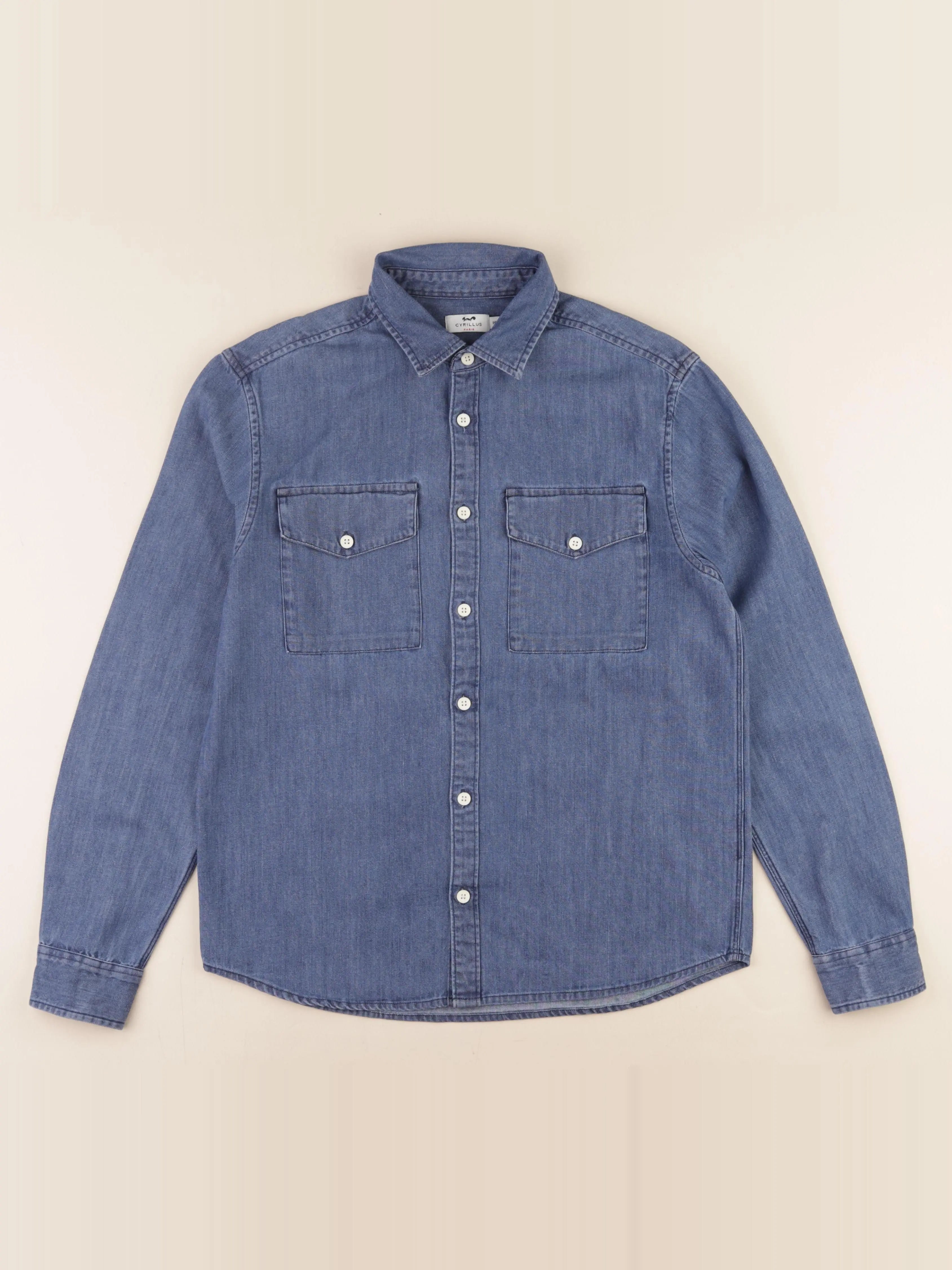 Cyrillus - chemise bleu - 16 ans