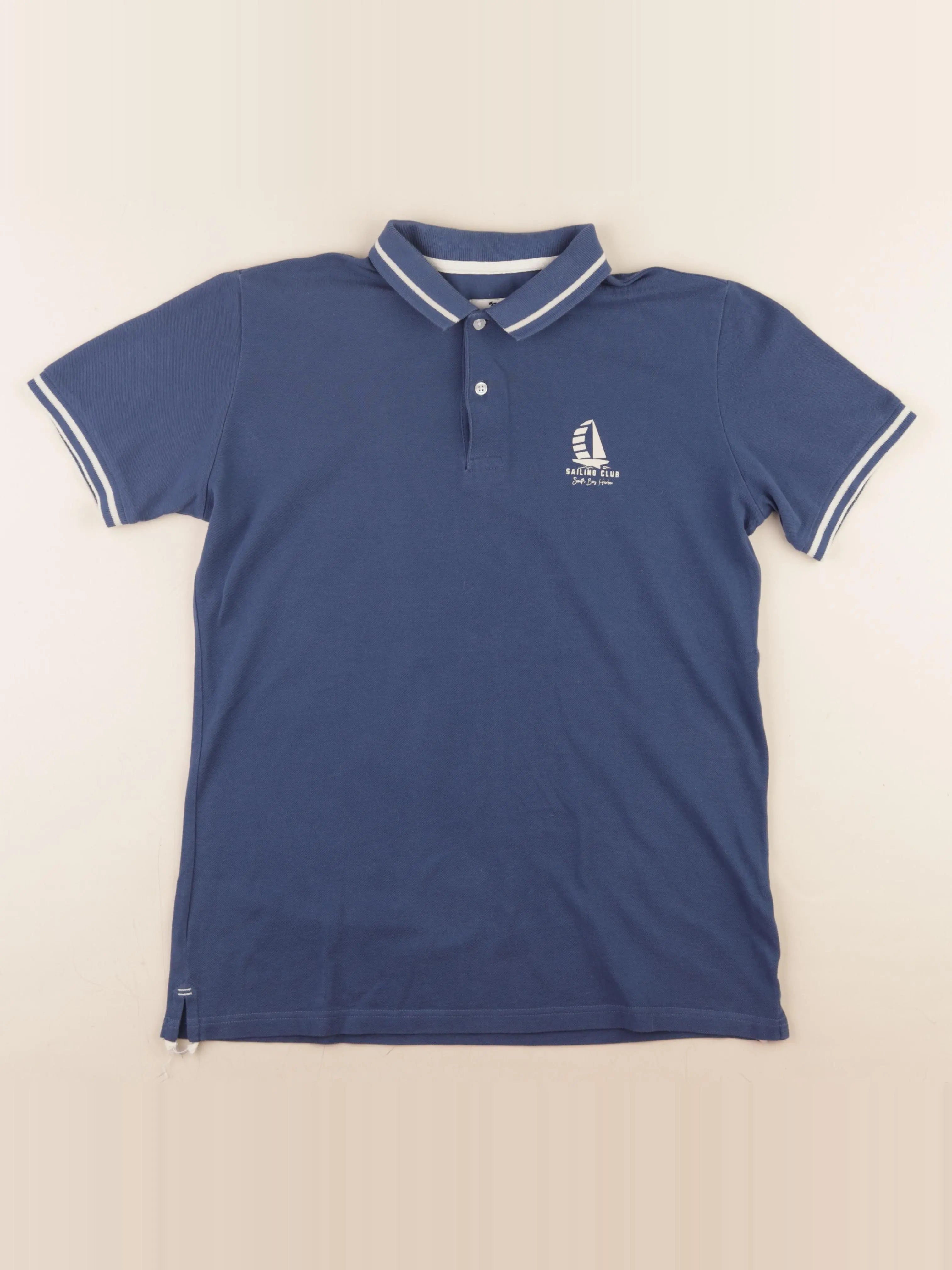 Cyrillus - polo bleu - 16 ans