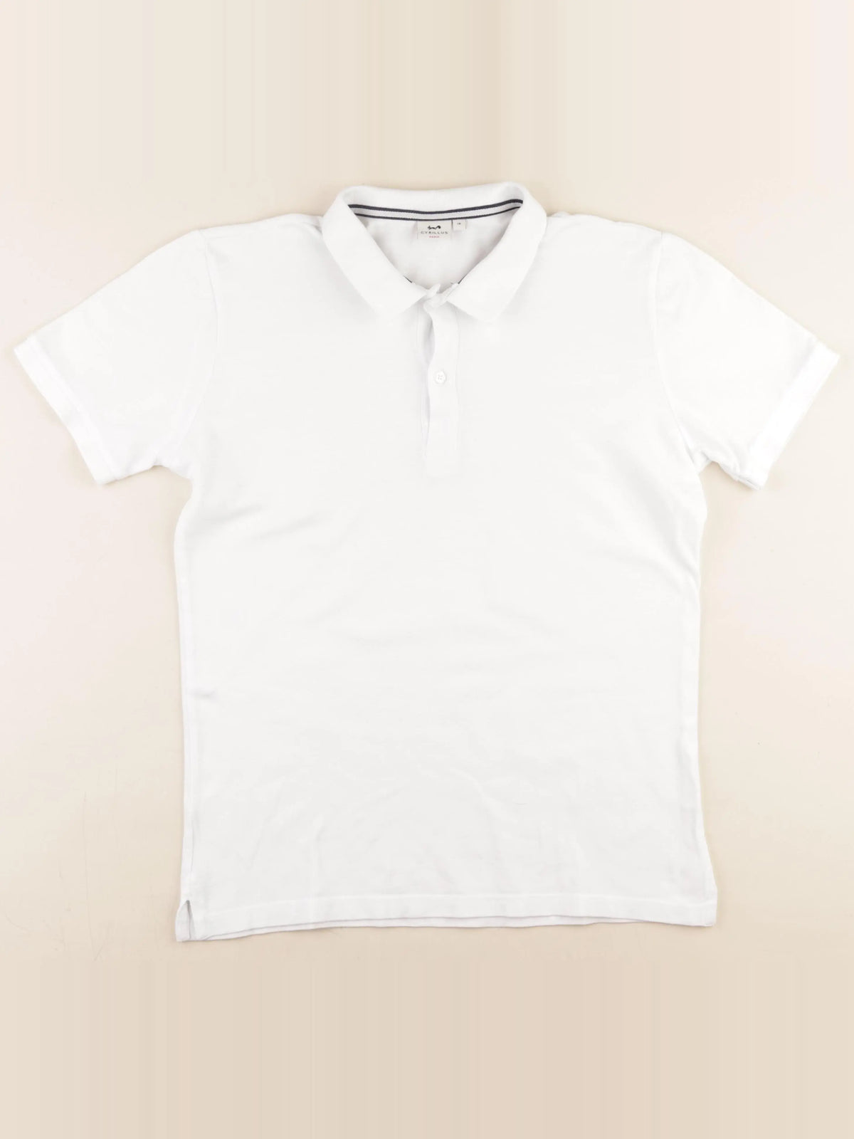 Cyrillus - polo blanc - 16 ans