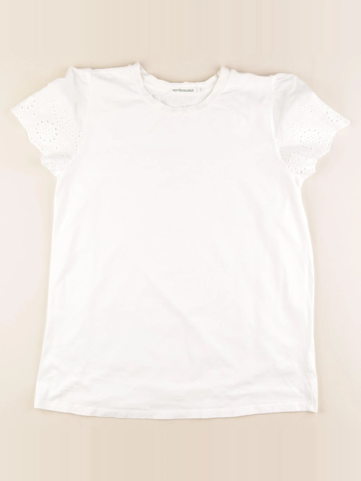 Vertbaudet - tee-shirt grossesse blanc - 34 à 36