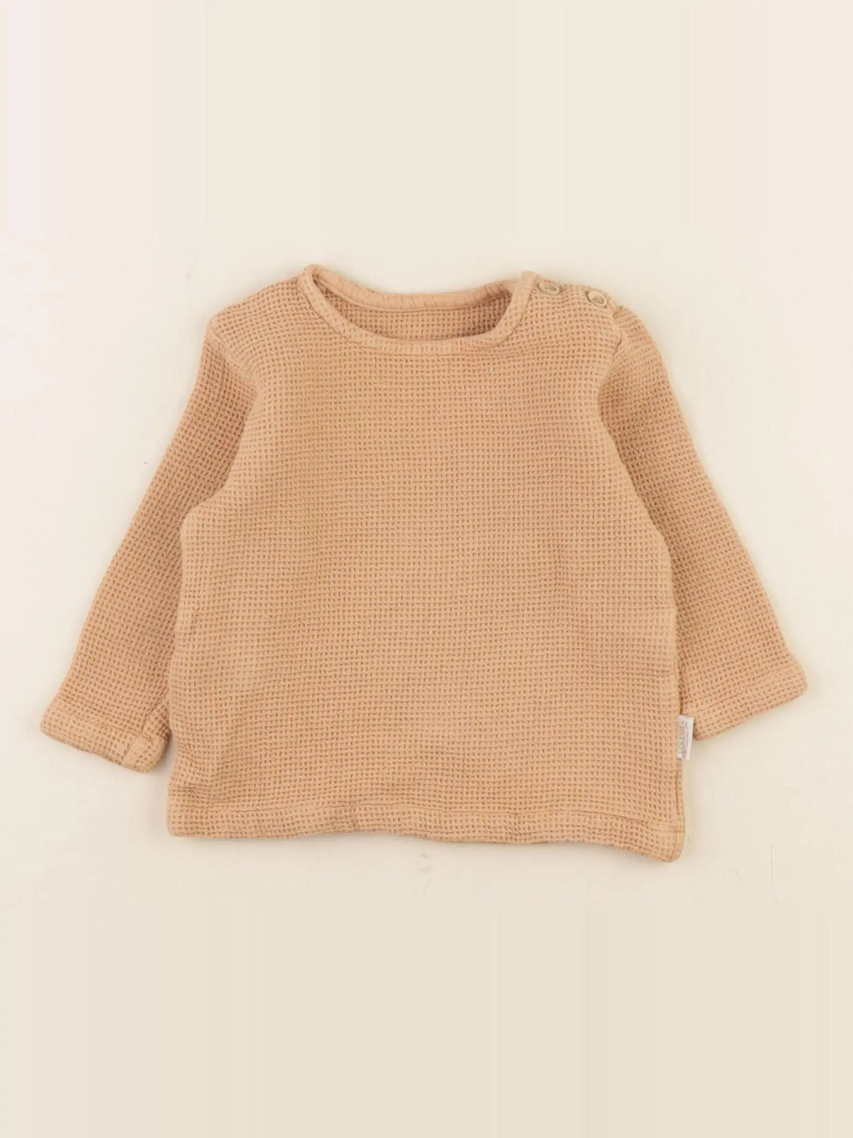 Poudre Organic - tee-shirt marron - 3 mois