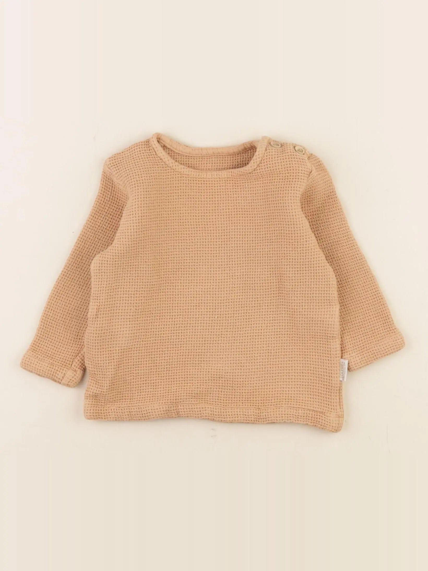 Poudre Organic - tee-shirt marron - 3 mois