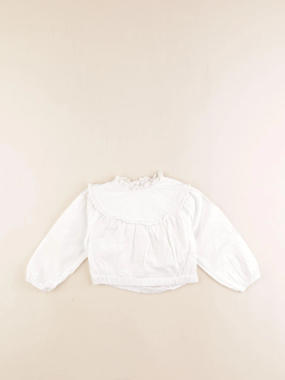 Vertbaudet - blouse blanc - 3 ans