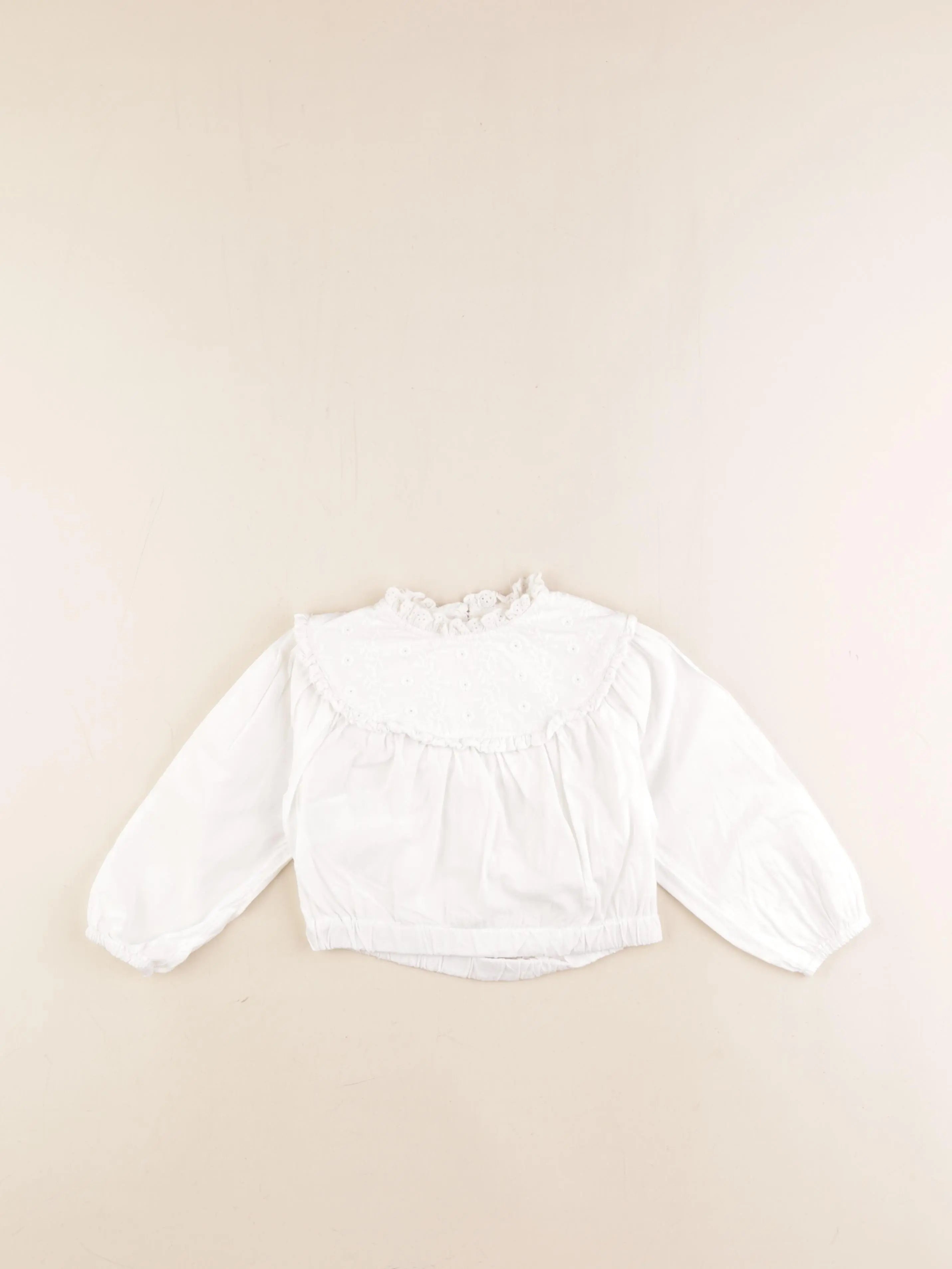 Vertbaudet - blouse blanc - 3 ans