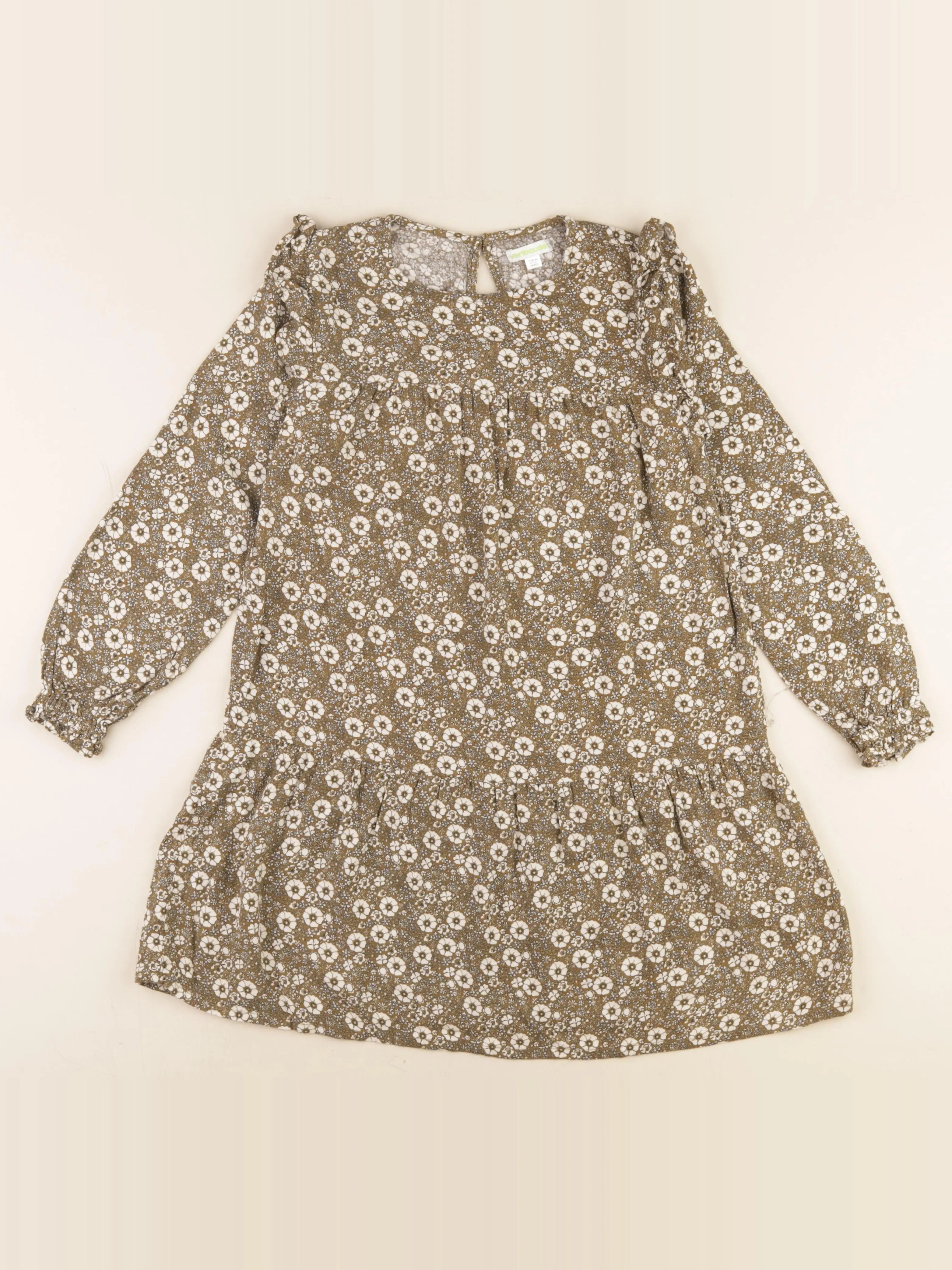 Vertbaudet - robe marron - 9 ans