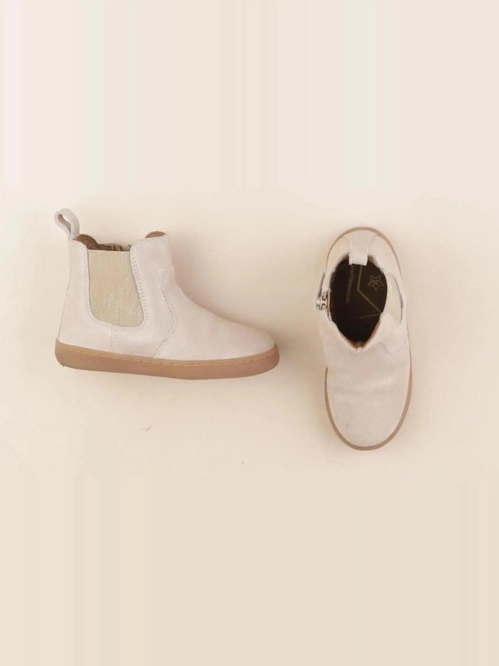 Vertbaudet - boots beige - pointure 26