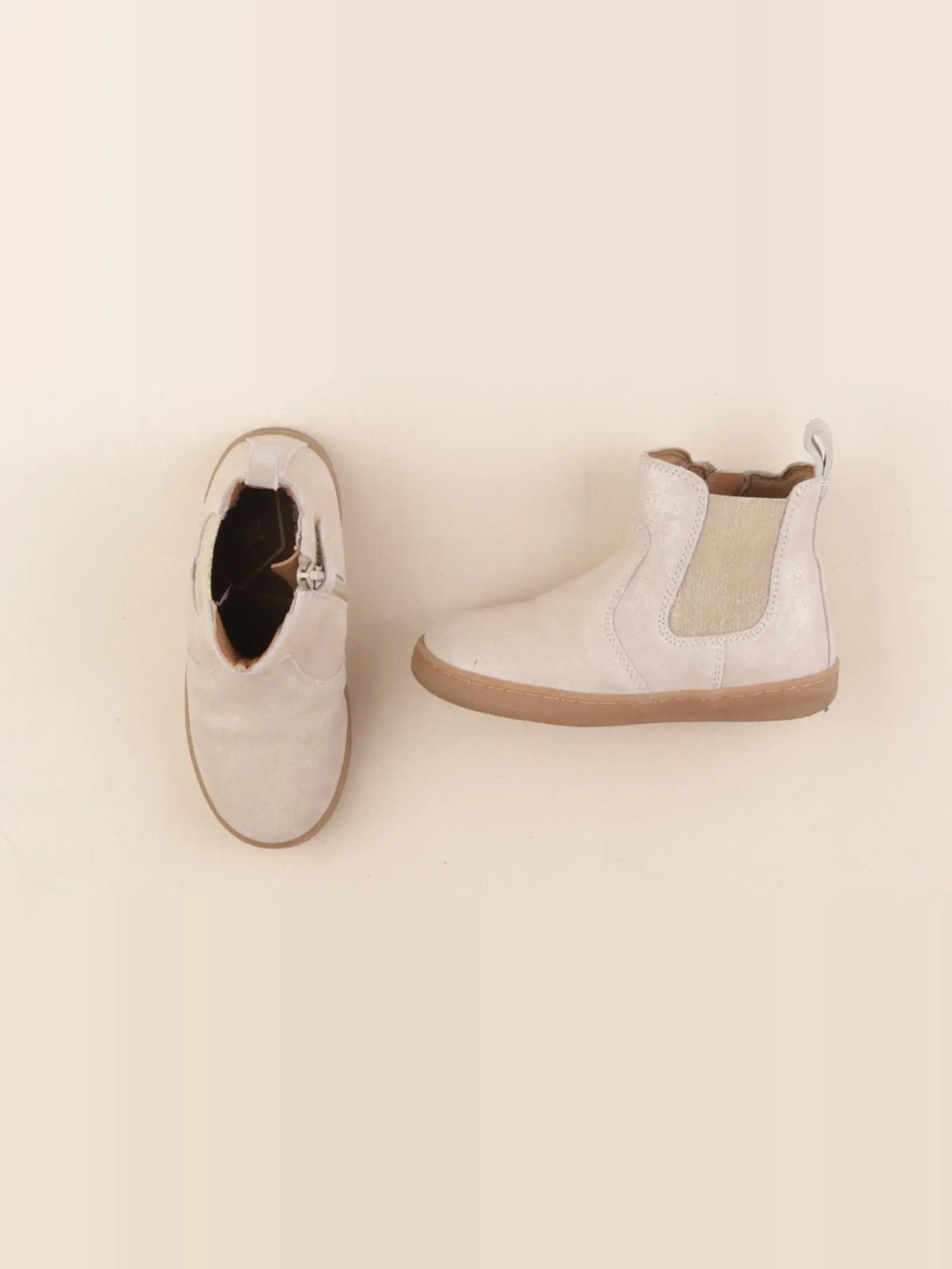Vertbaudet - boots beige - pointure 26
