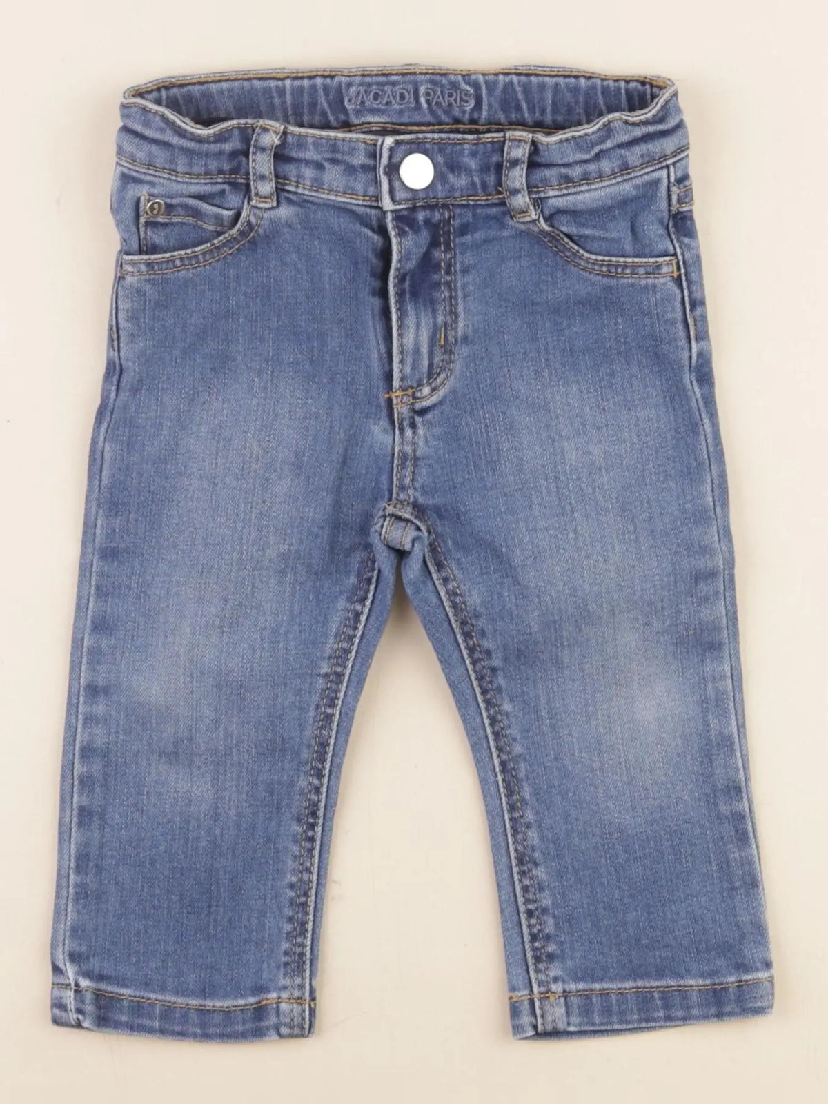 Jacadi - jean bleu - 12 mois