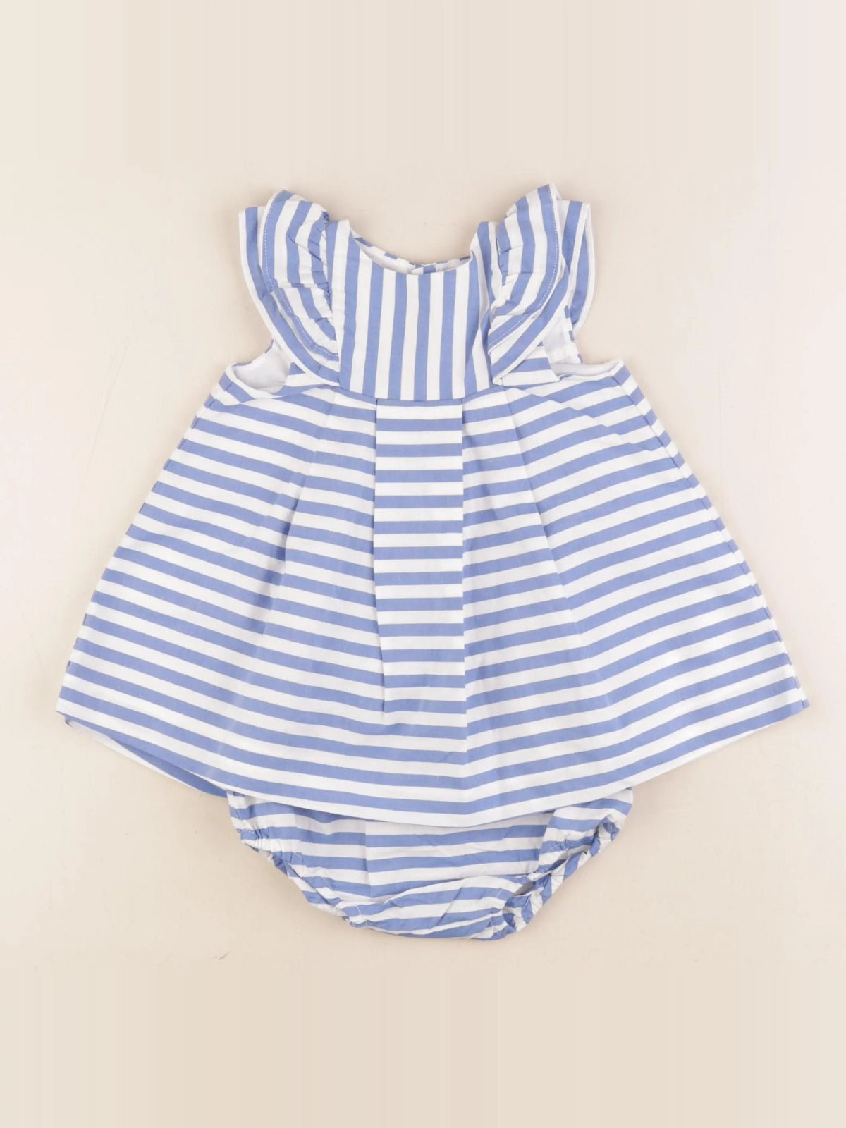 Jacadi - robe bleu - 12 mois