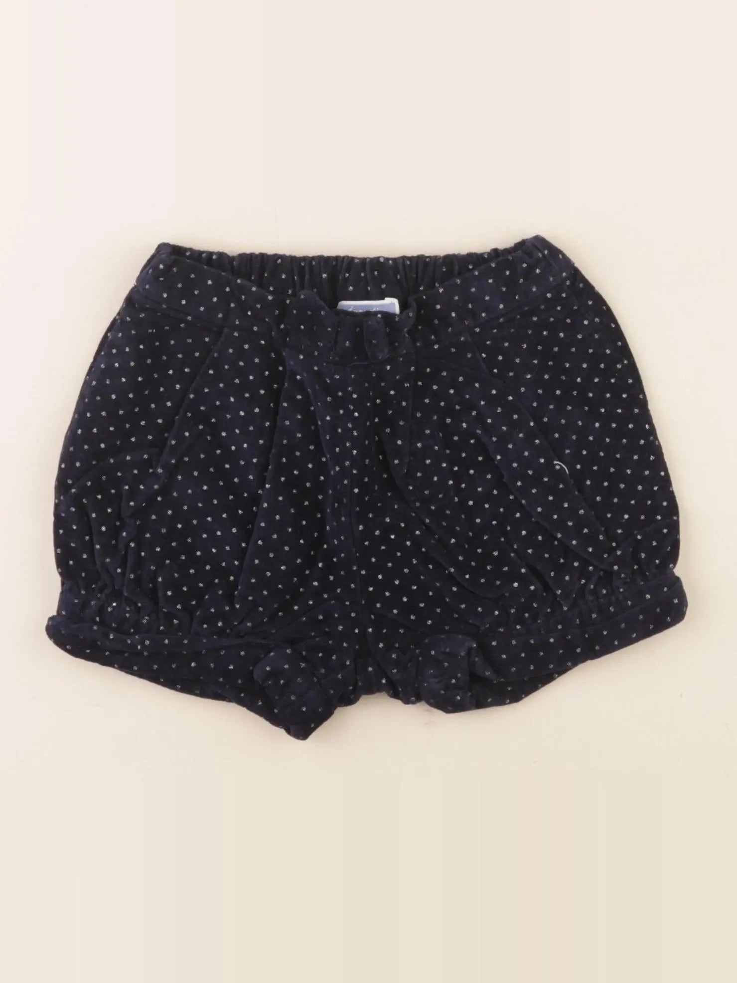 Jacadi - short bleu, argent - 18 mois