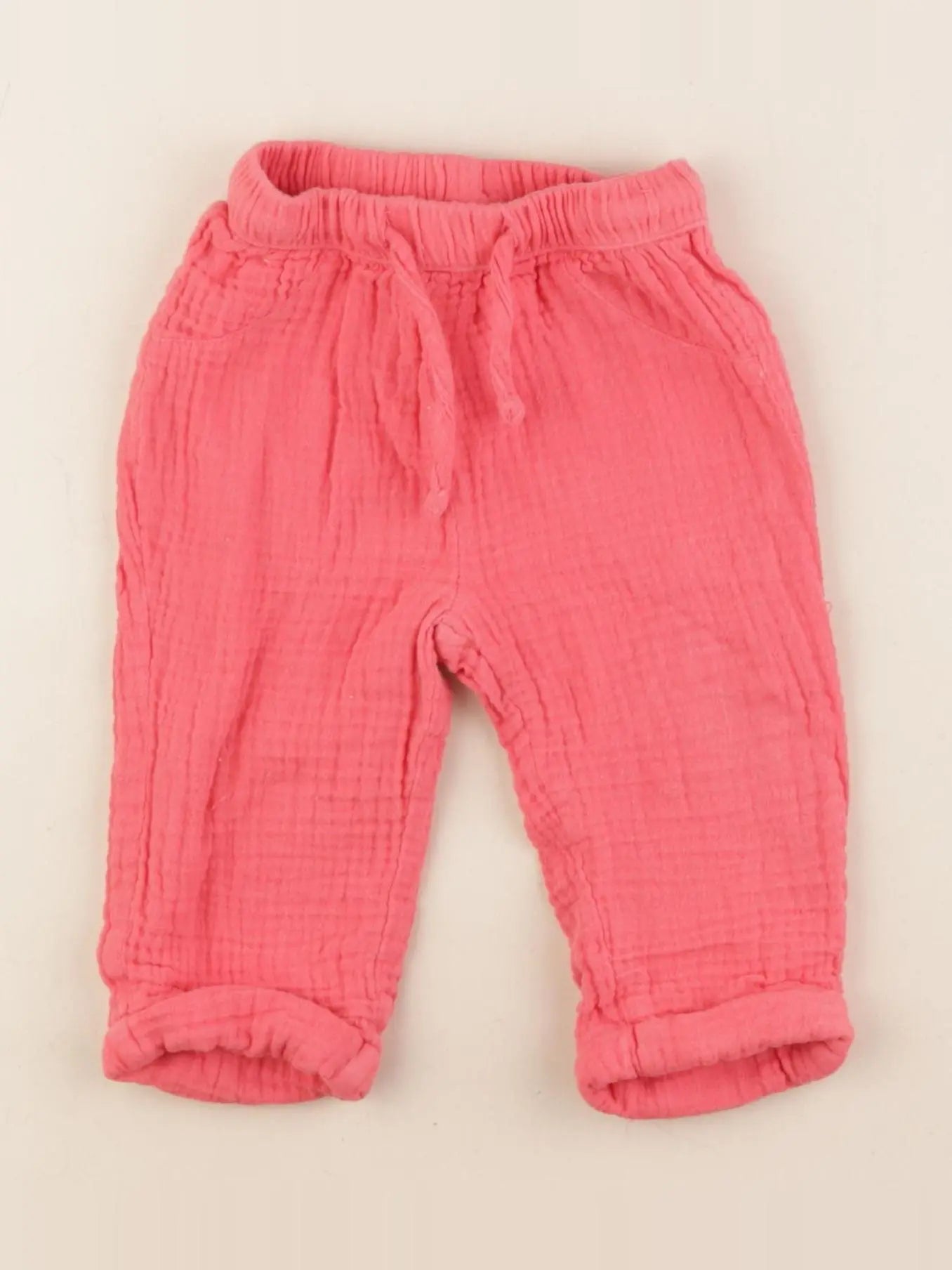 Tape à l'oeil - pantalon rose - 9 mois