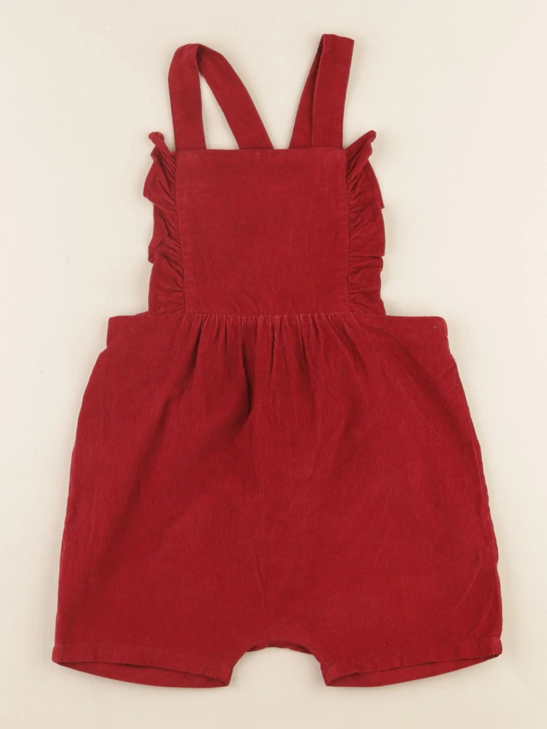 Cyrillus - salopette rouge - 36 mois