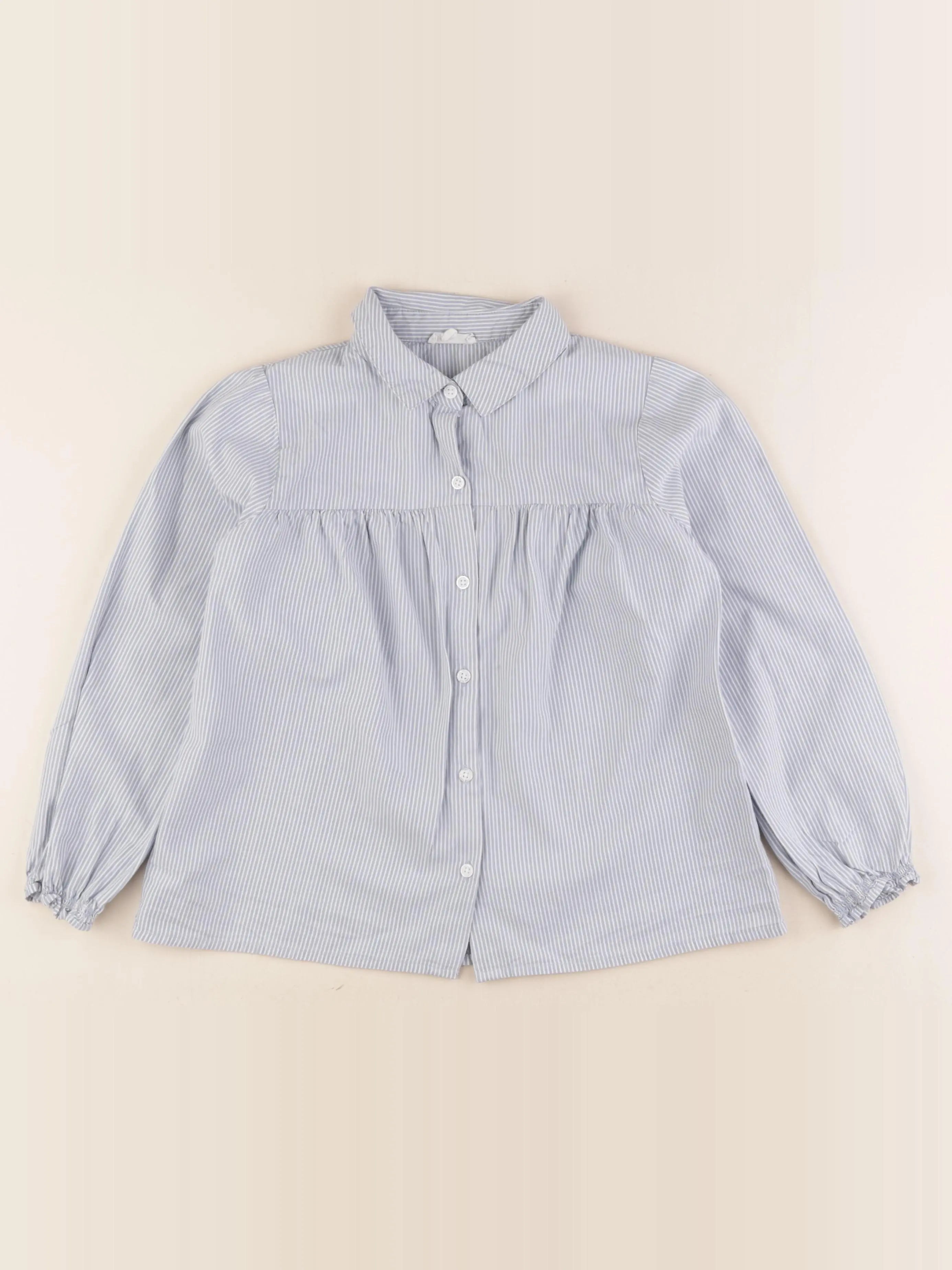 Vertbaudet - blouse bleu - 9 ans