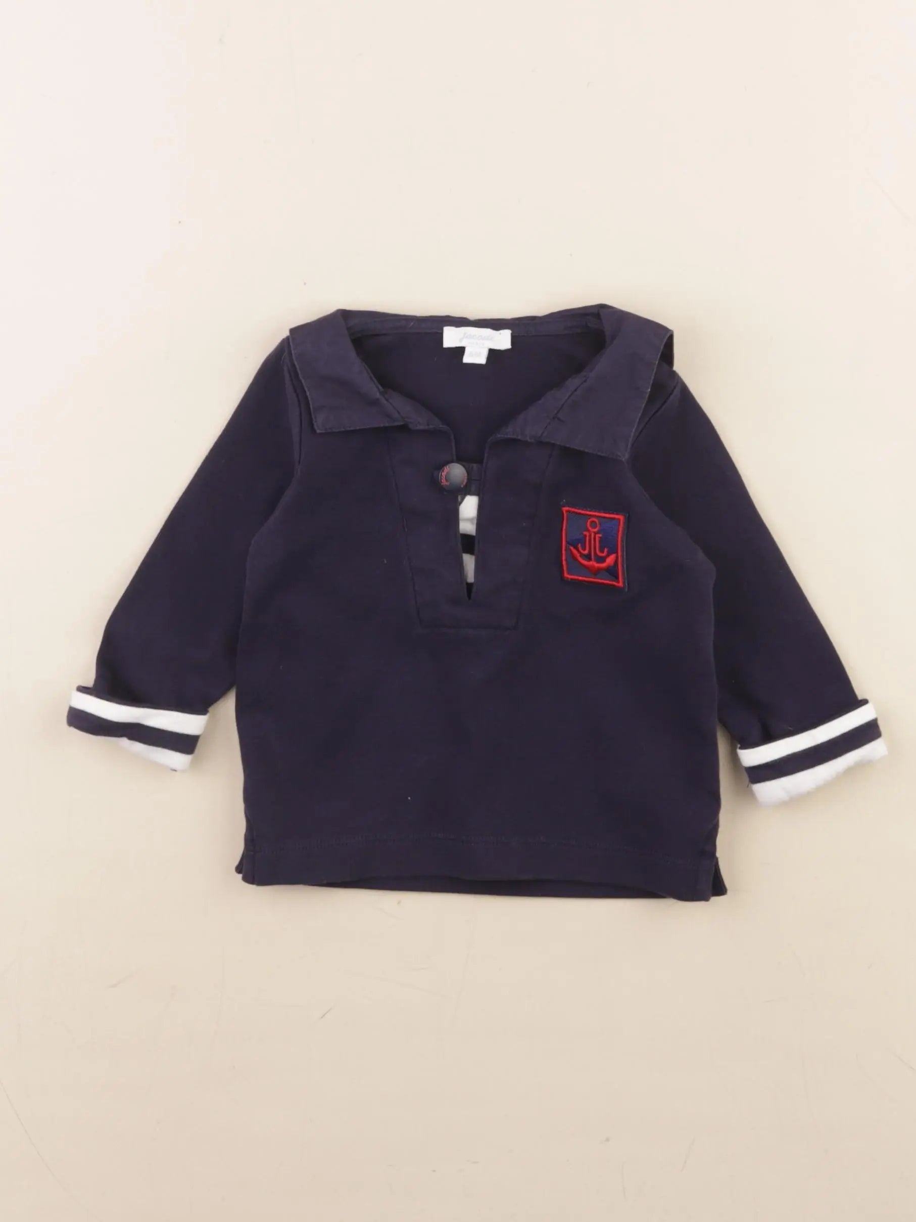 Jacadi - tee-shirt bleu - 6 mois