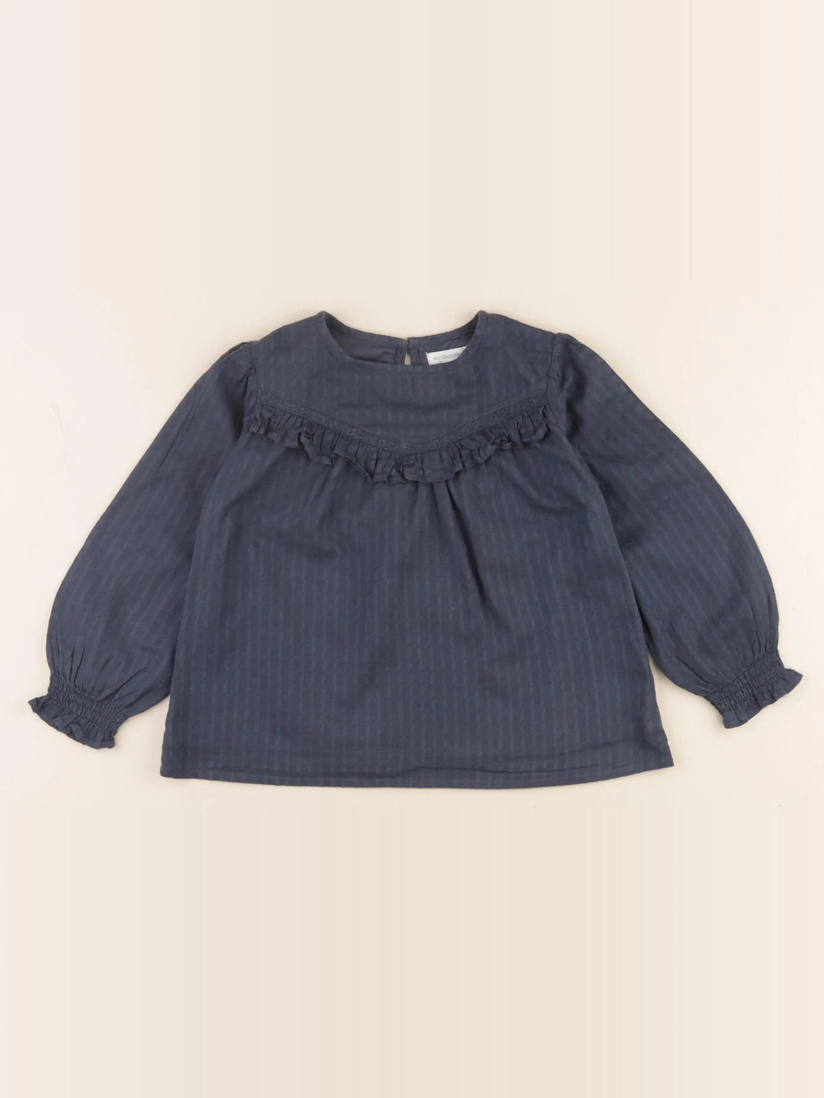 Vertbaudet - blouse bleu - 5 ans