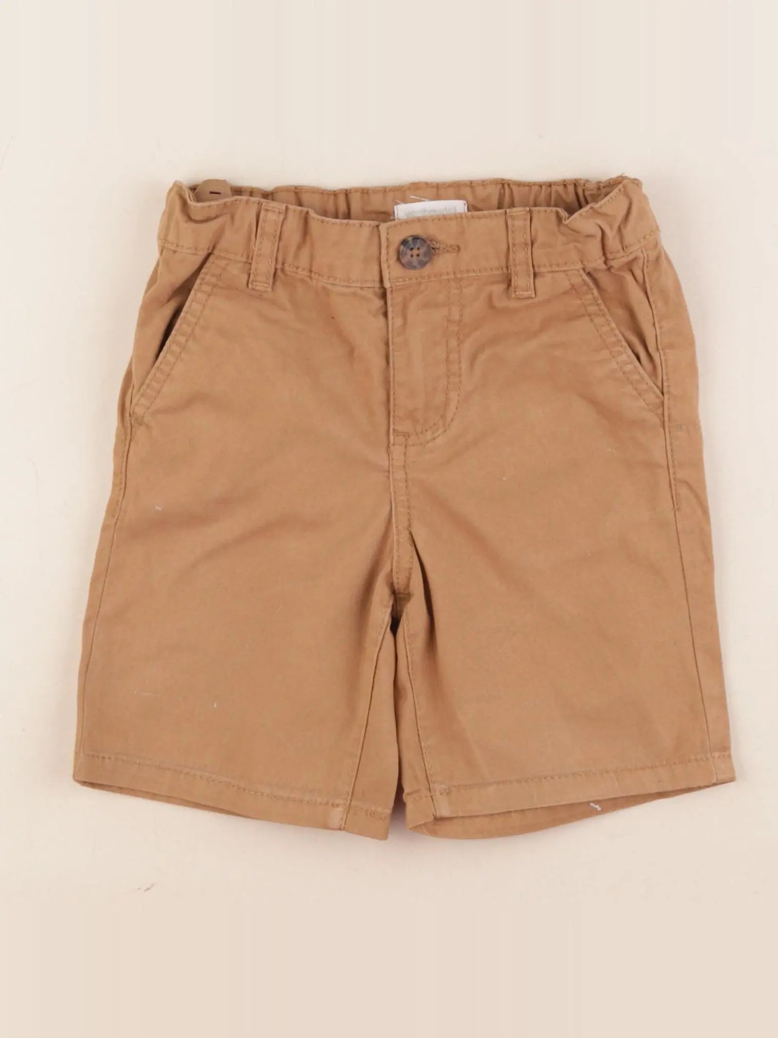 Vertbaudet - short marron - 3 ans