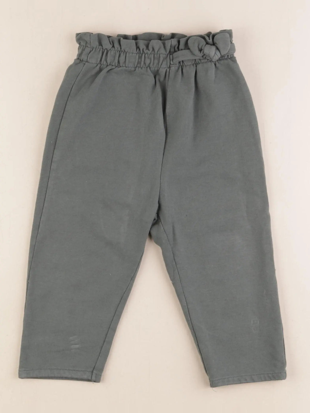 Vertbaudet - pantalon vert - 24 mois