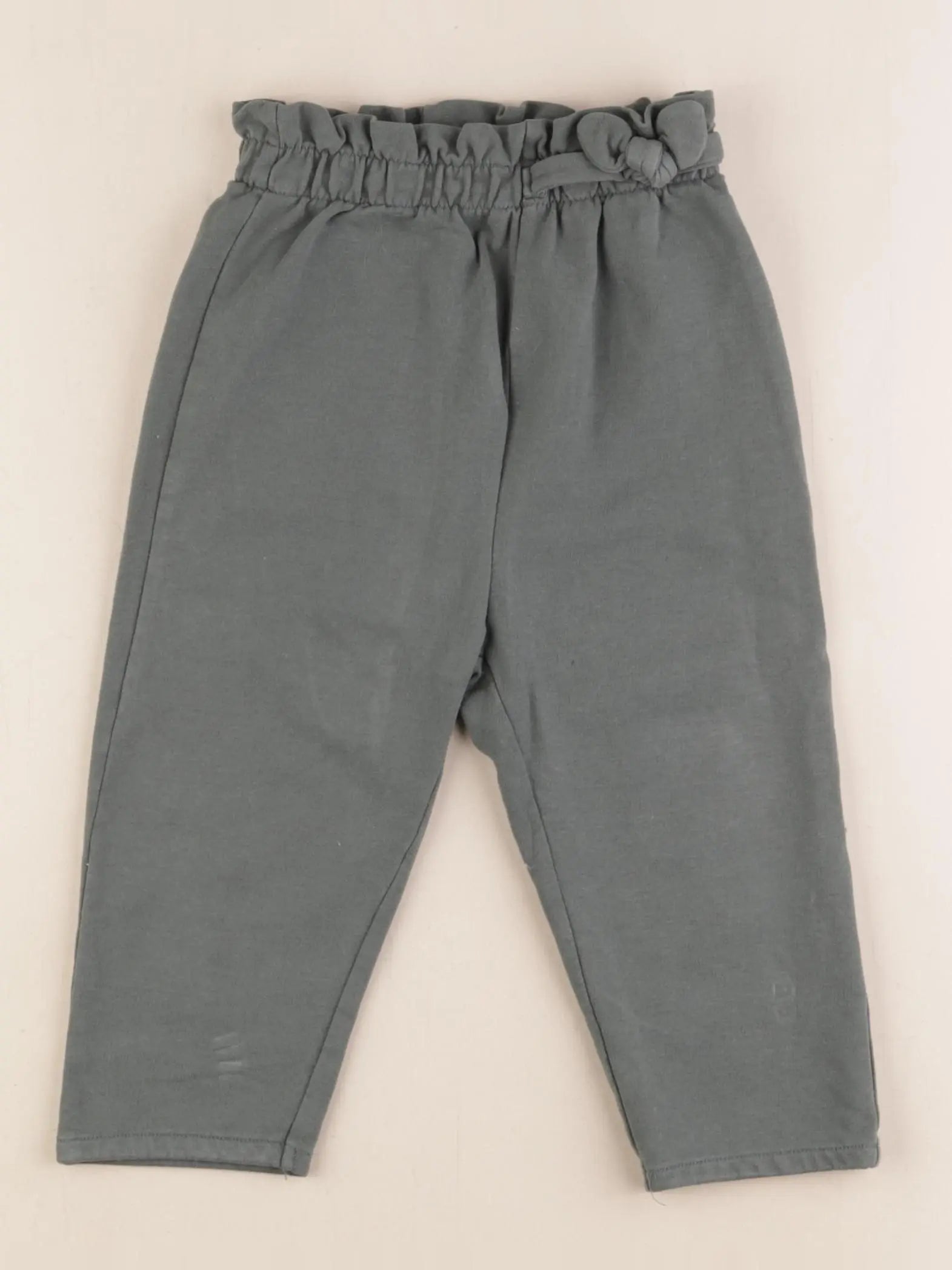 Vertbaudet - pantalon vert - 24 mois