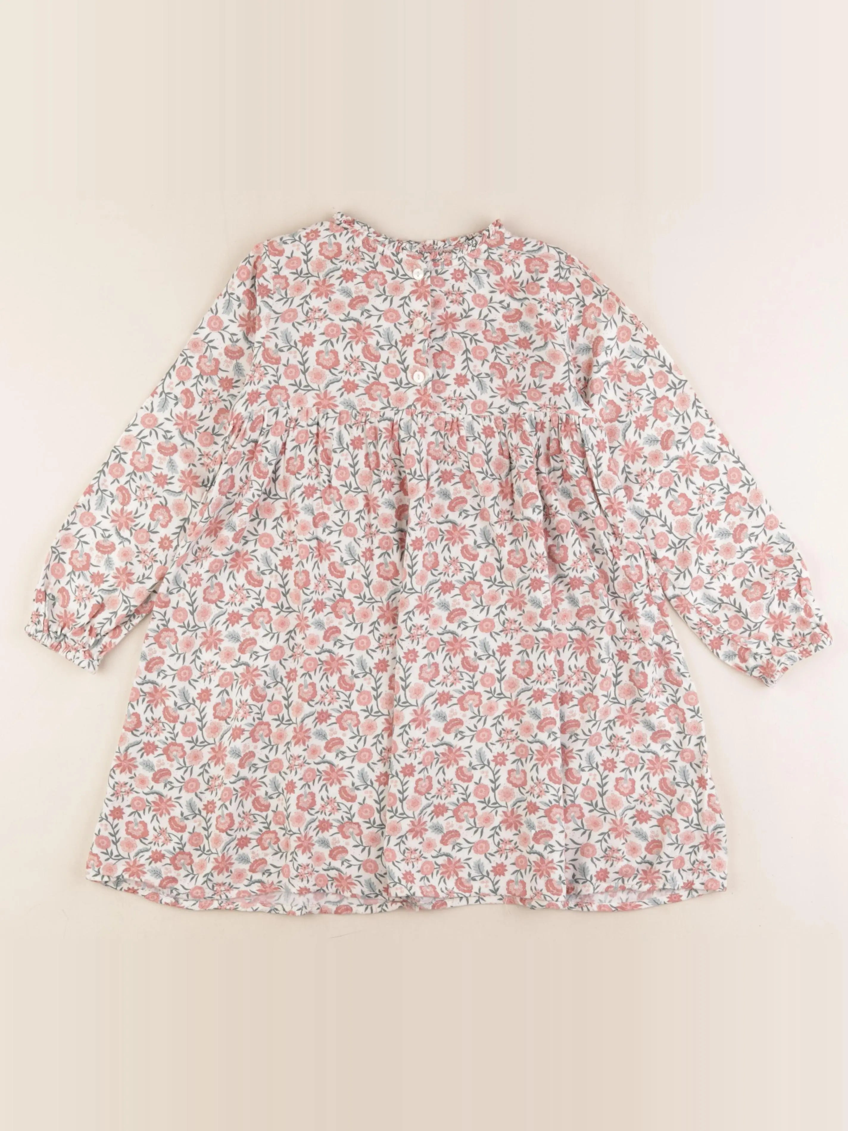 Vertbaudet - robe multicolore - 6 ans