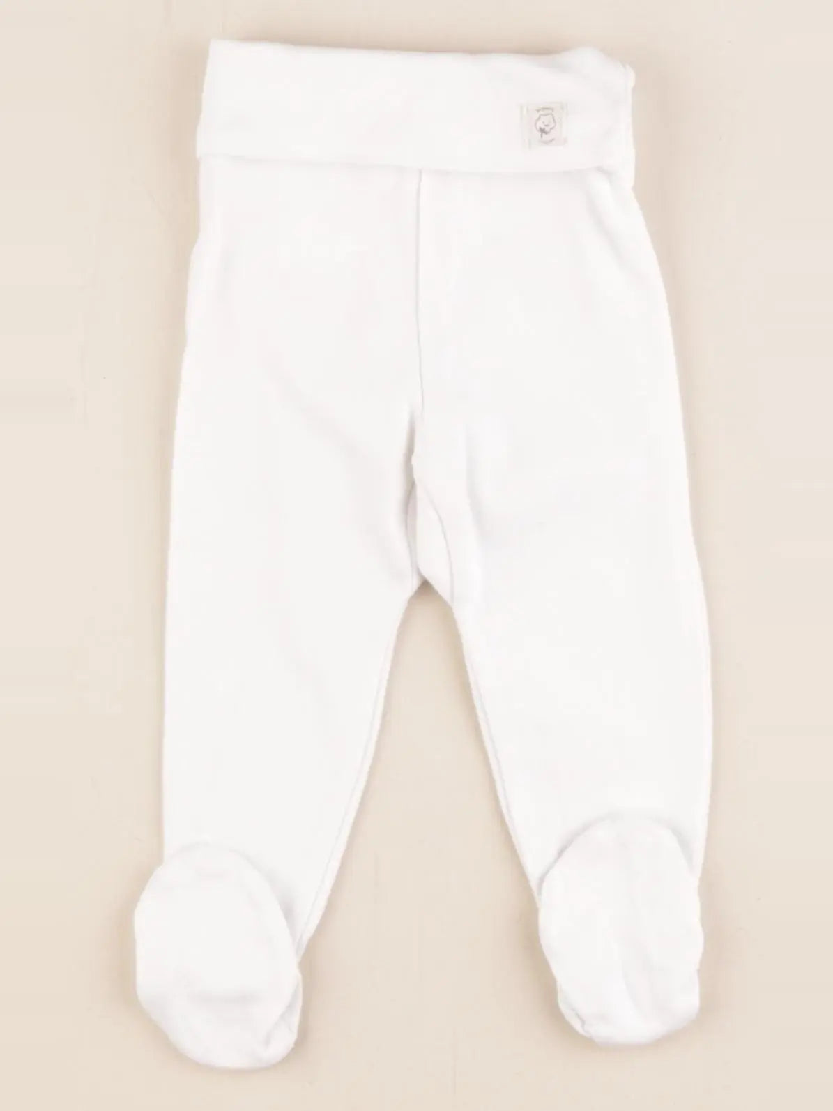 Mango - legging blanc - 6/9 mois