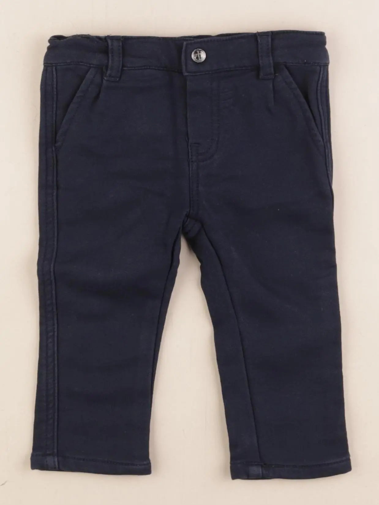 Vertbaudet - jean bleu - 12 mois