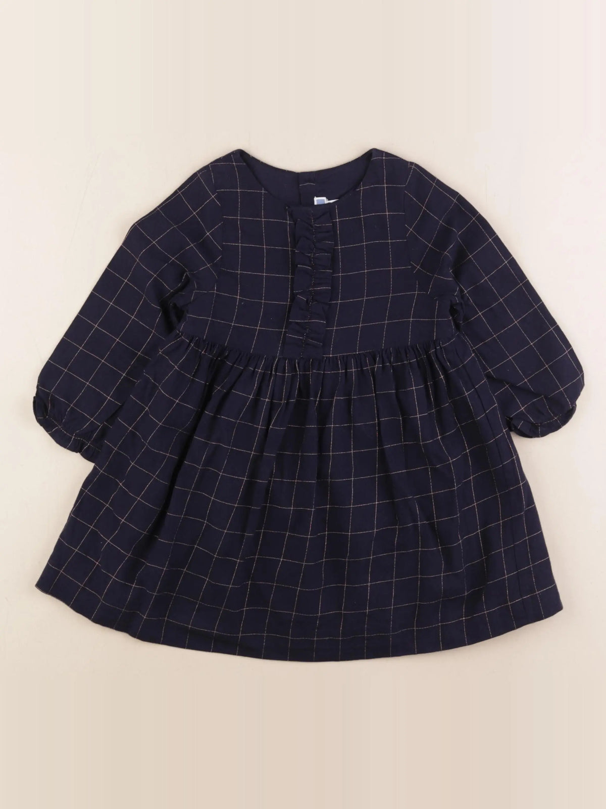 Jacadi - robe bleu, or - 36 mois