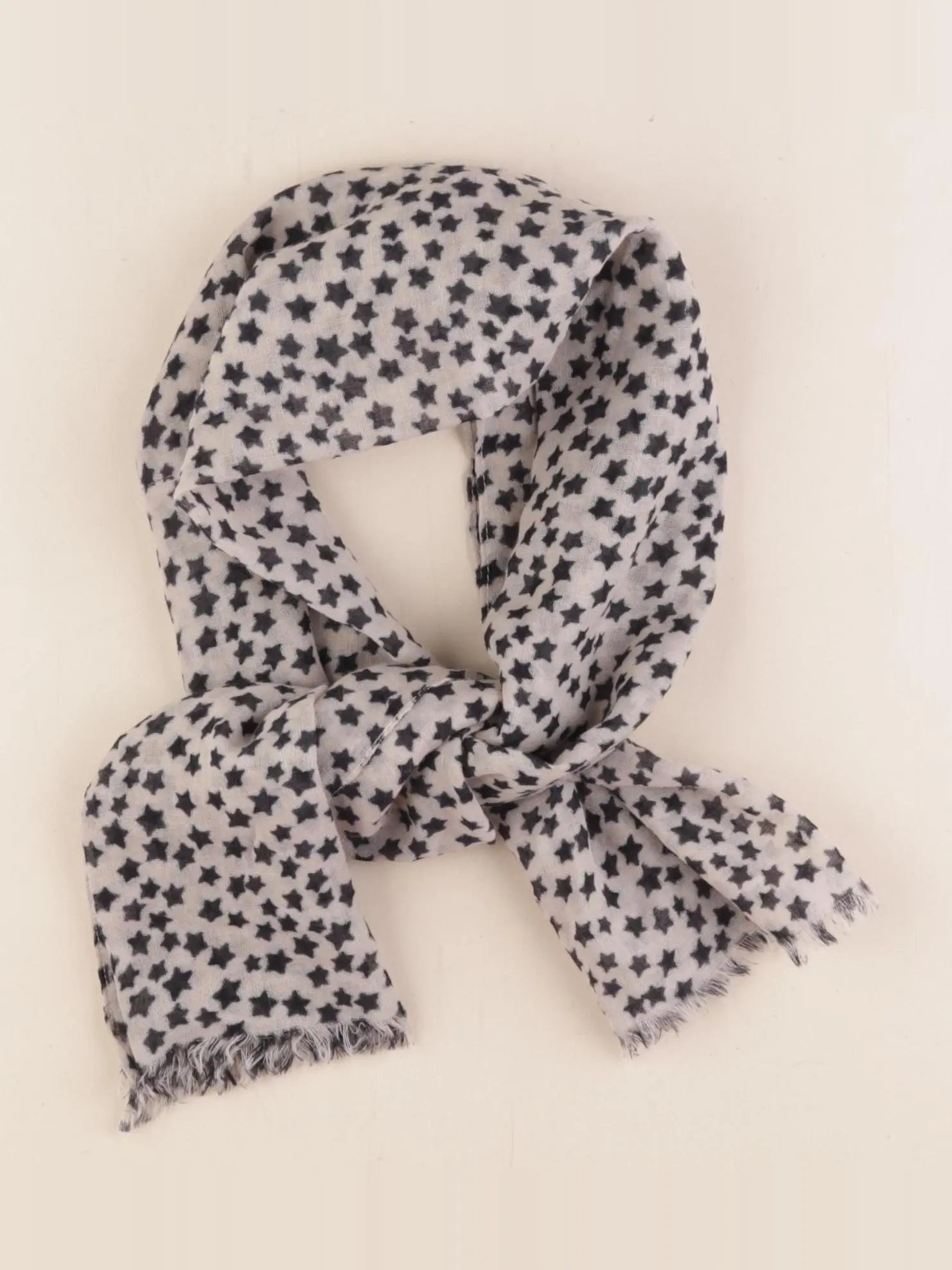 Cyrillus - foulard gris, noir - 4/12 ans
