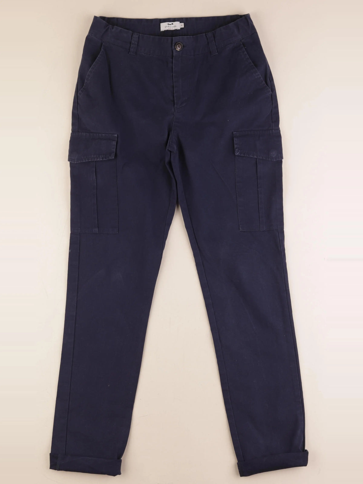 Cyrillus - pantalon bleu - 16 ans