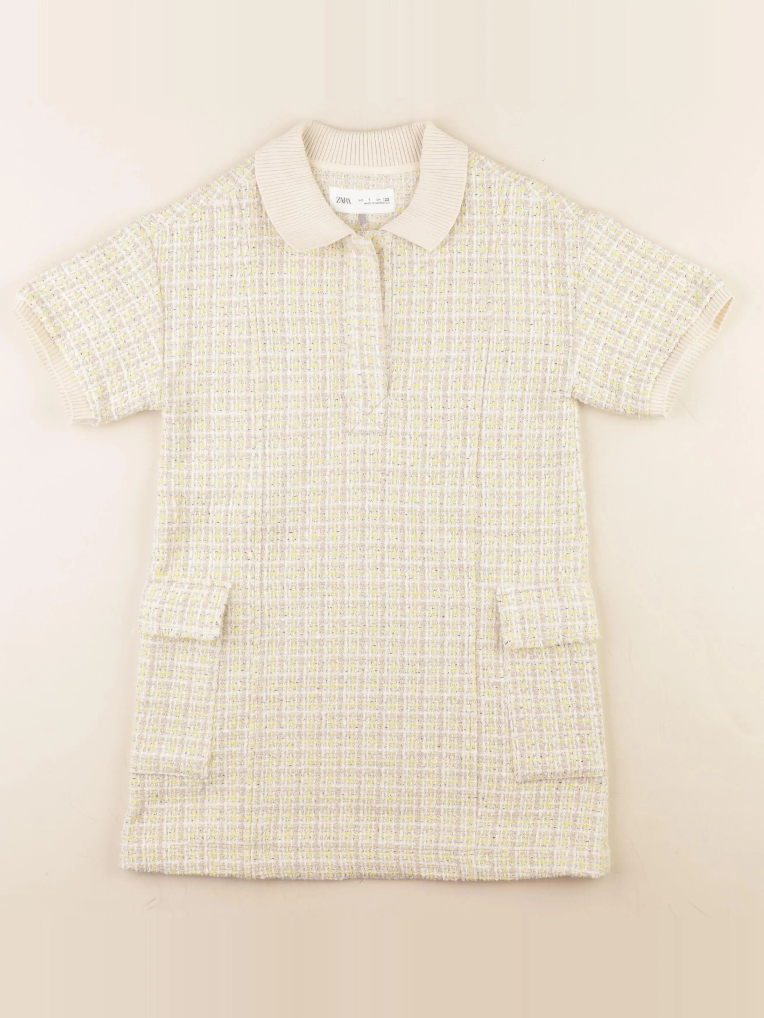 Zara - robe jaune - 7 ans