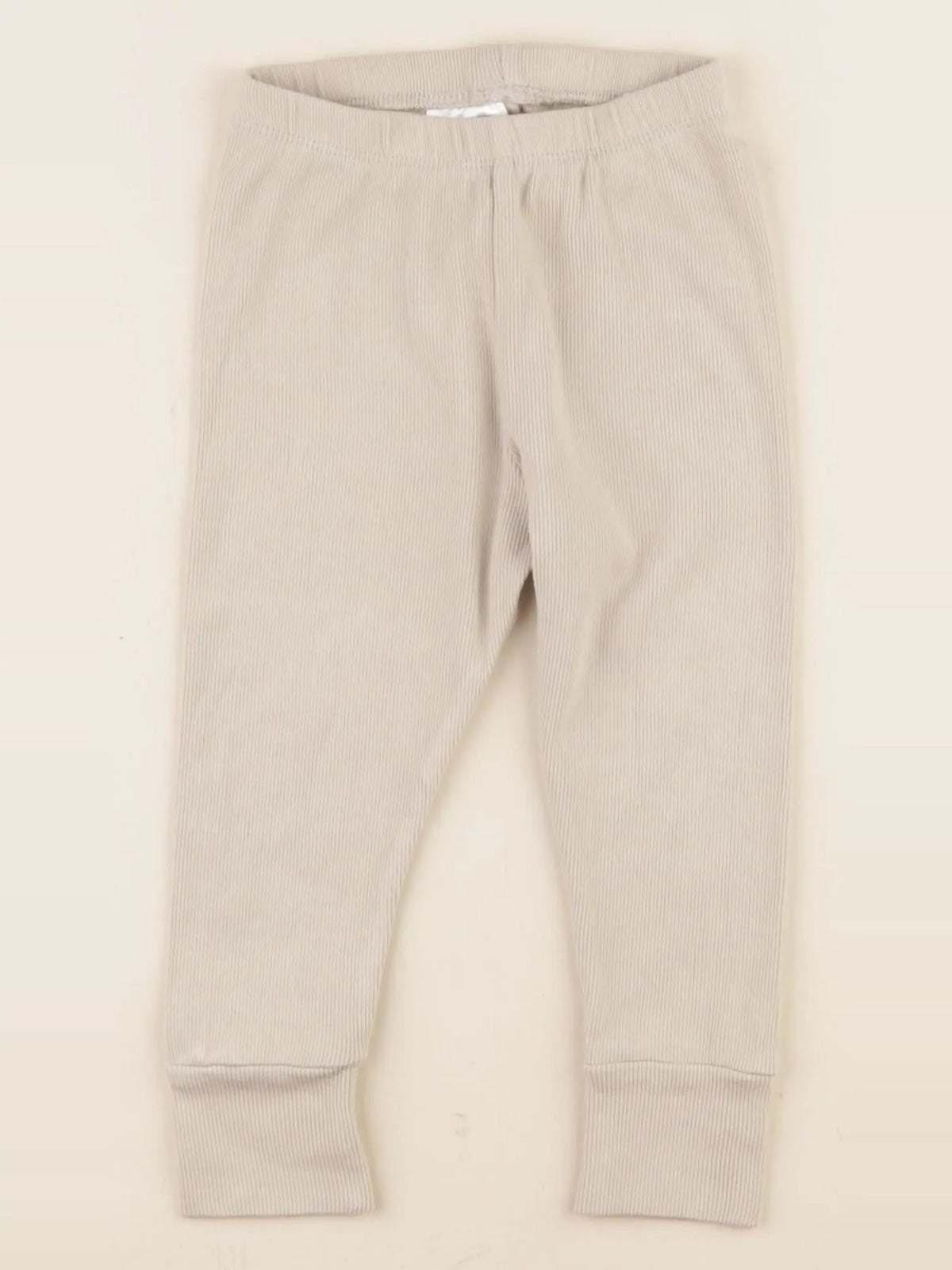 H&M - legging beige - 12/18 mois