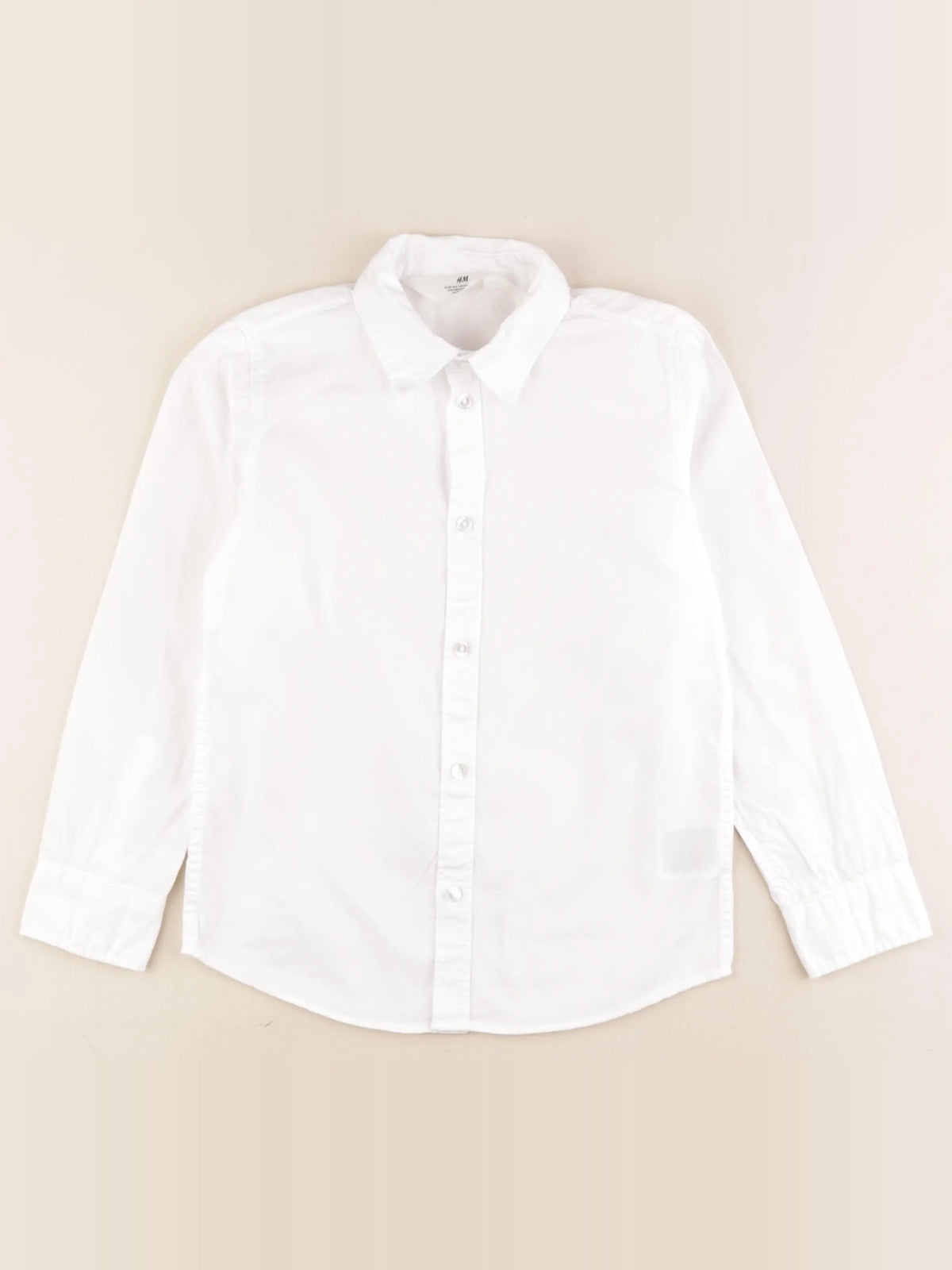 H&M - chemise blanc - 6/7 ans