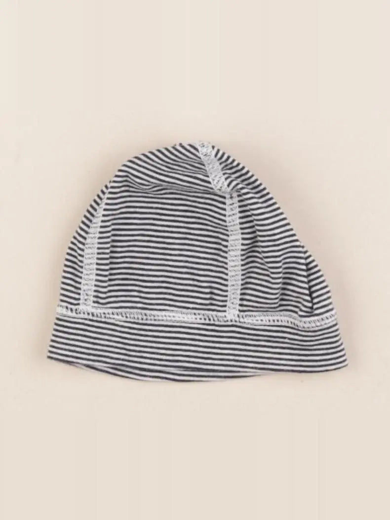 Petit Bateau - bonnet bleu, blanc - 3 mois