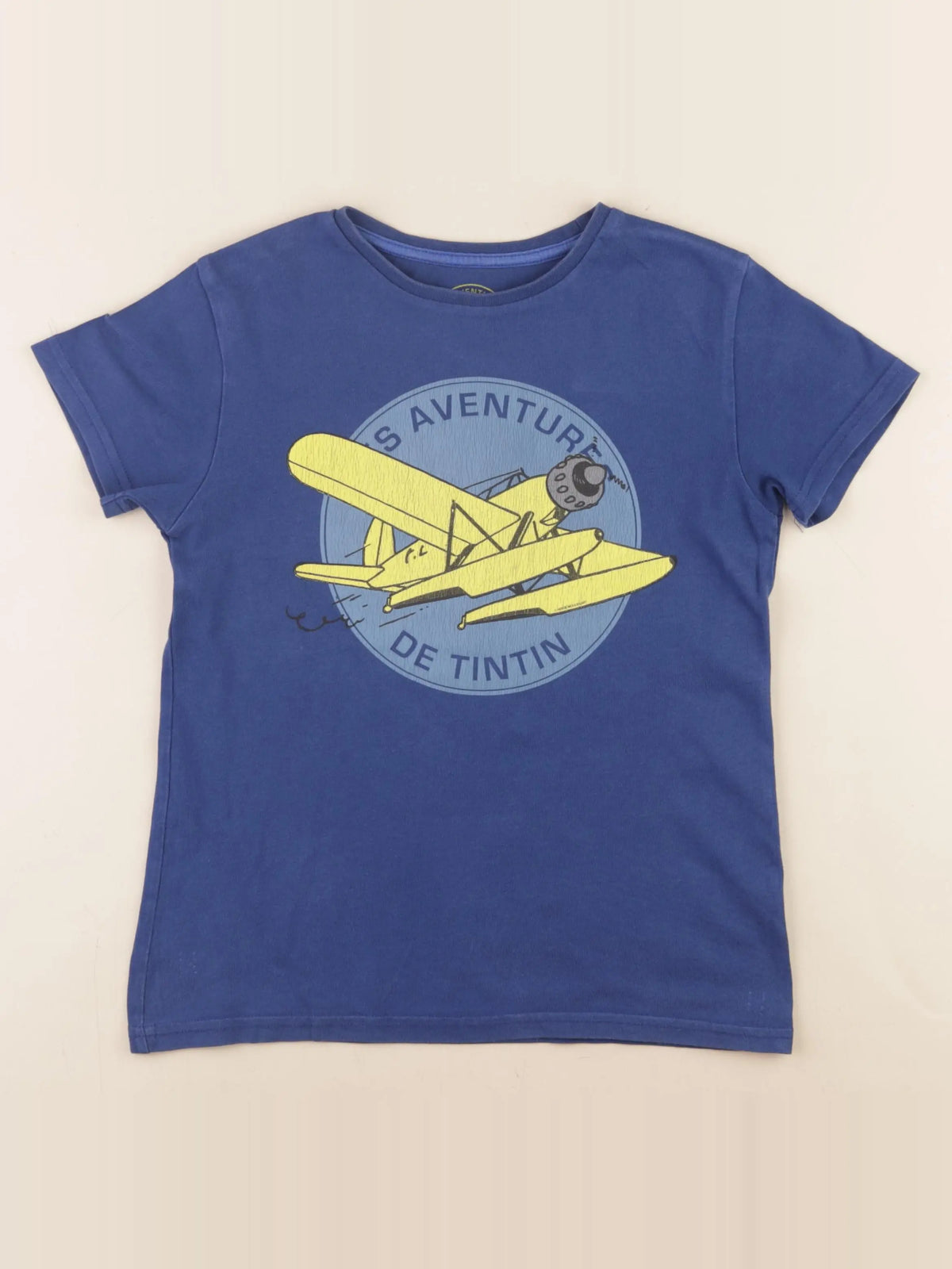 Cyrillus - tee-shirt bleu - 10 ans