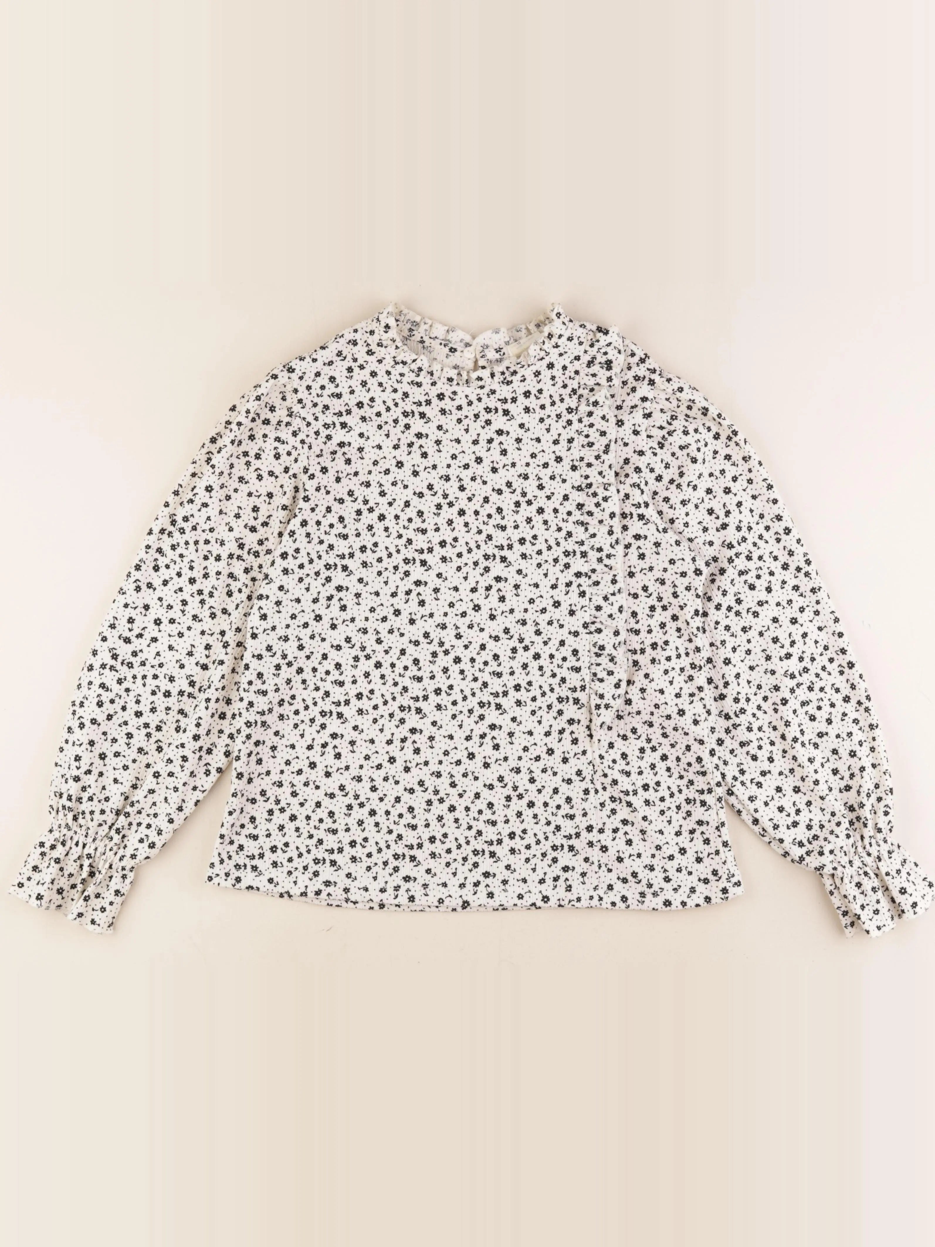 Zara - blouse noir - 10 ans