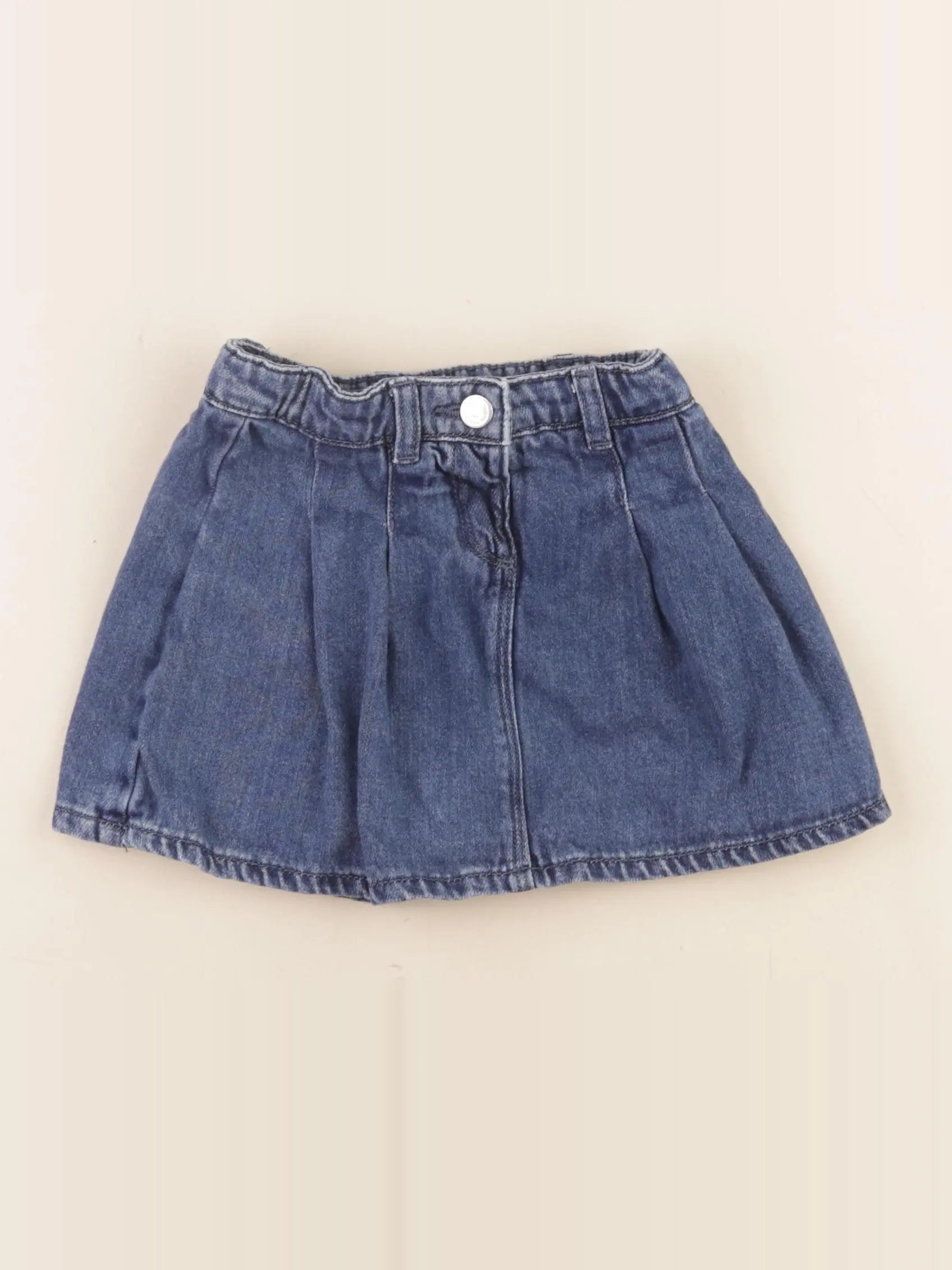 Tape à l'oeil - jupe short bleu - 24 mois