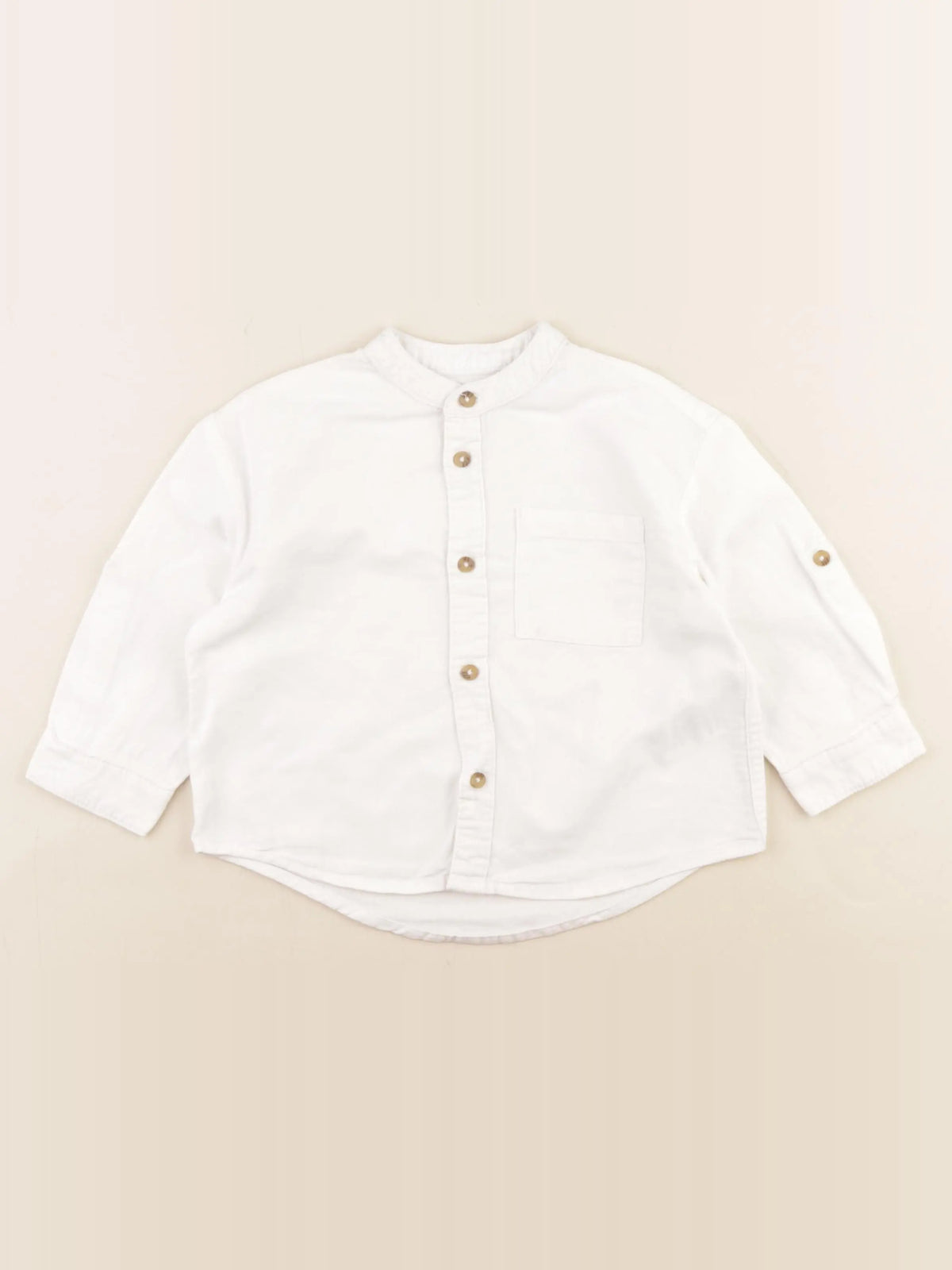 Vertbaudet - chemise blanc - 3 ans
