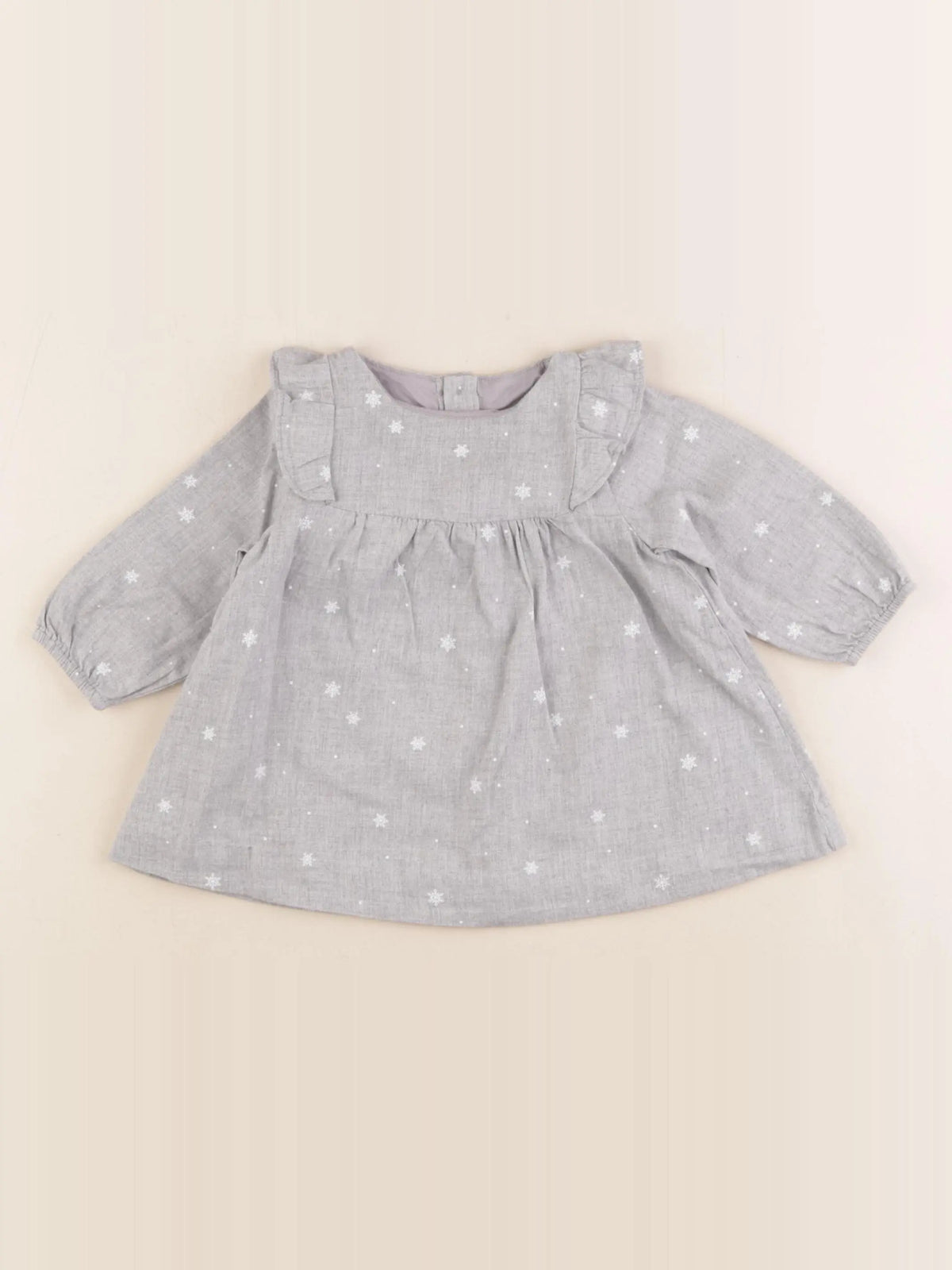 Jacadi - robe gris - 6 mois
