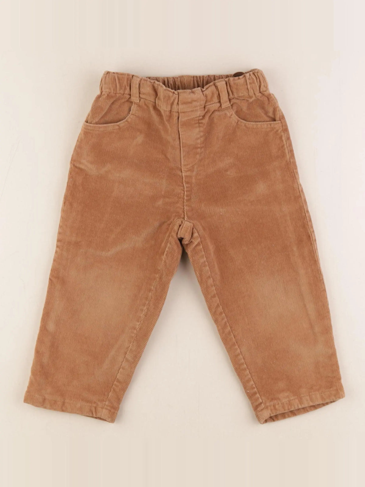 Jacadi - pantalon doublé marron - 24 mois