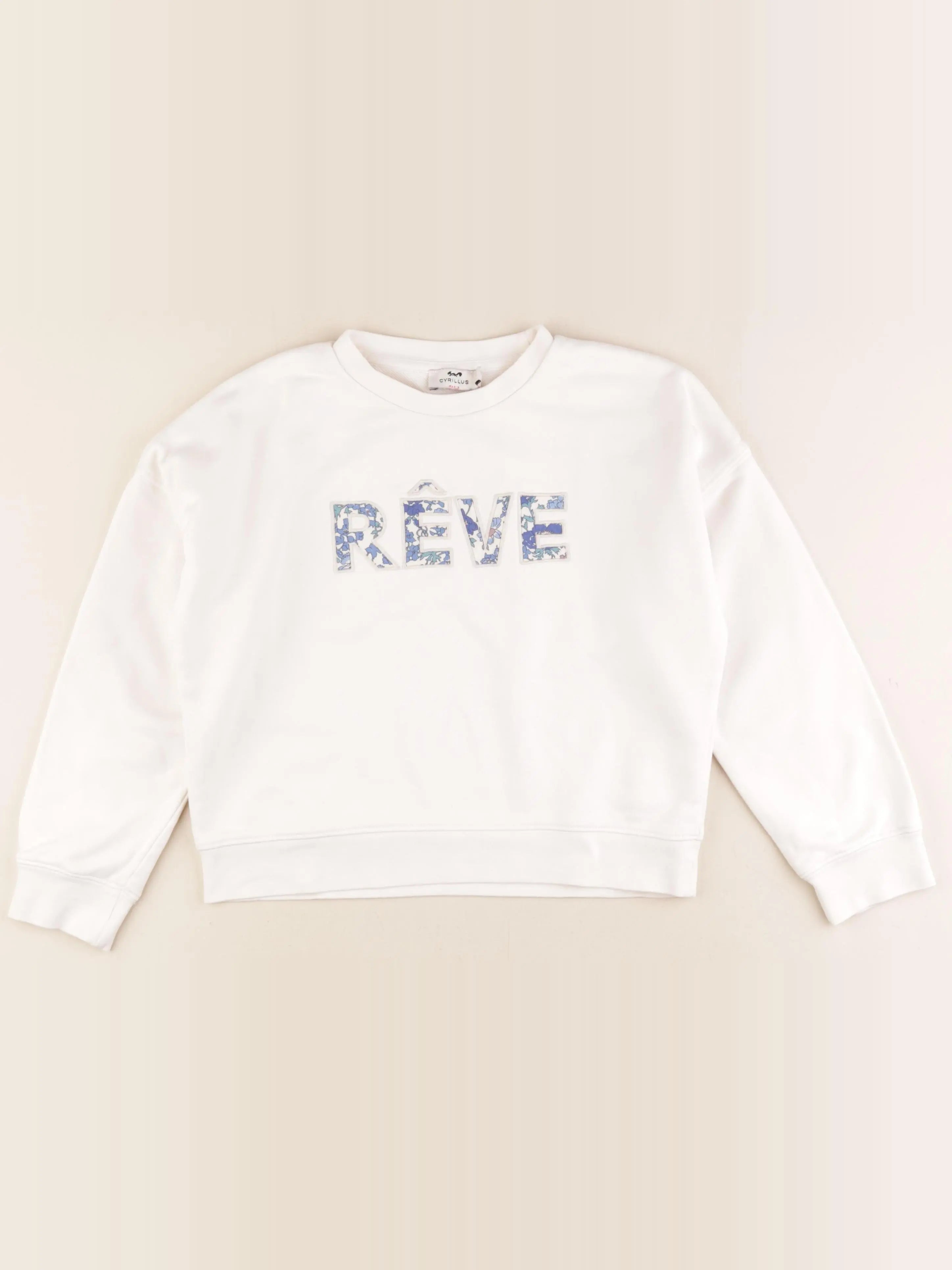 Cyrillus - sweat beige - 10 ans