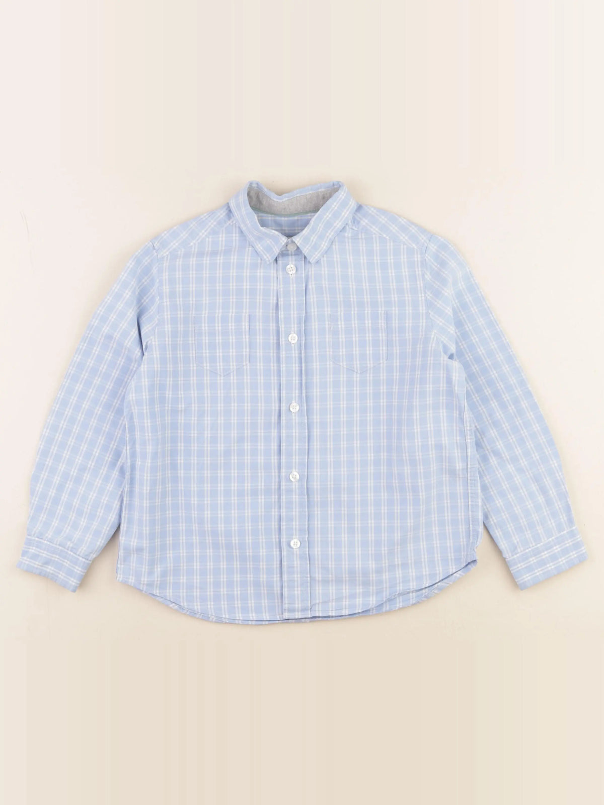 Cyrillus - chemise bleu - 6 ans