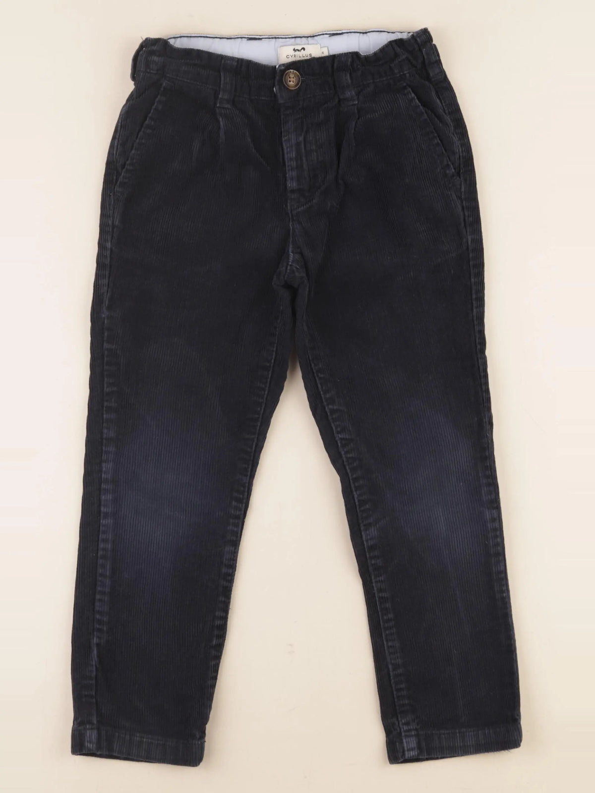 Cyrillus - pantalon bleu - 6 ans
