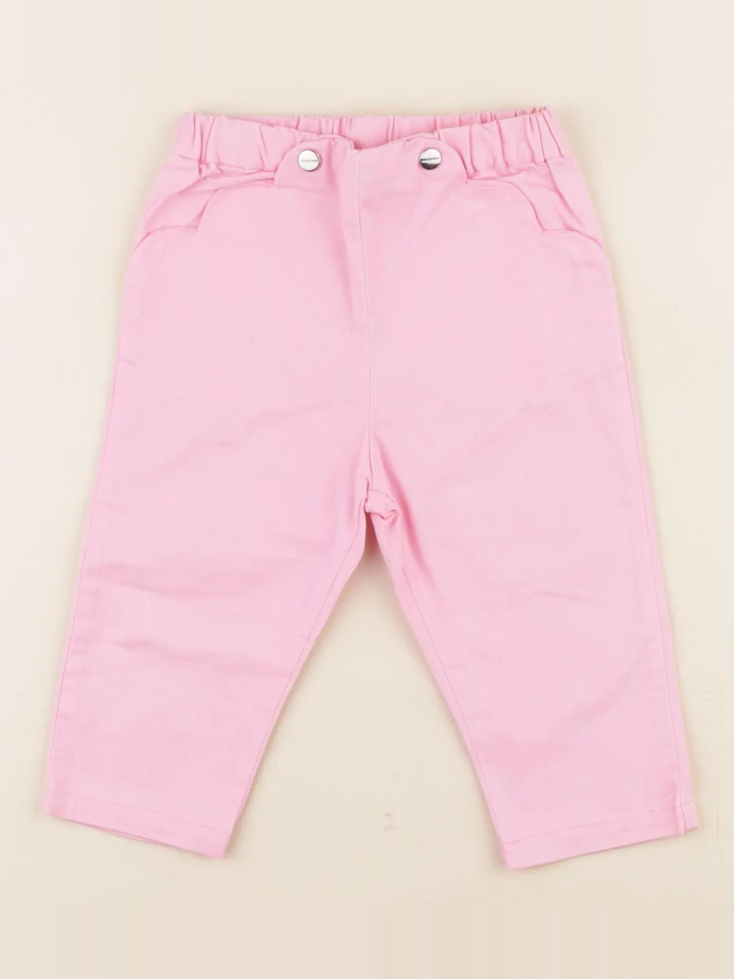 Jacadi - pantalon rose - 12 mois