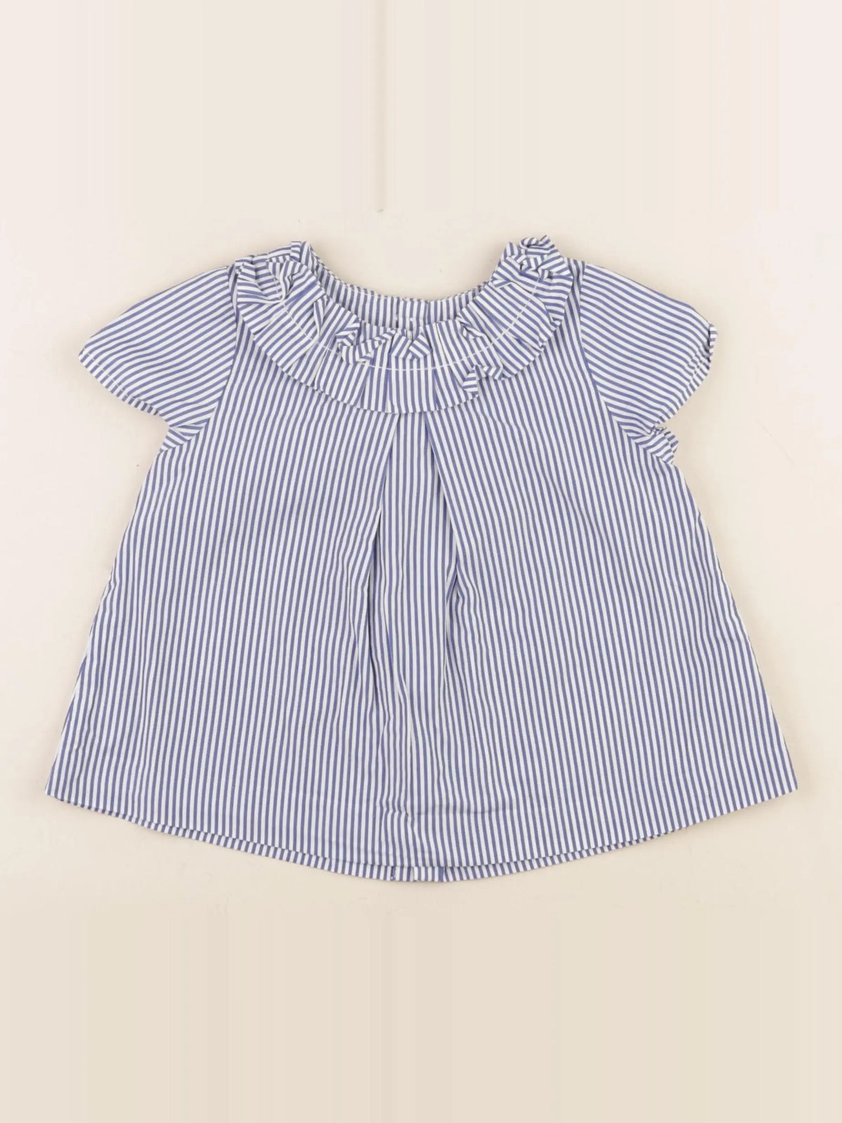 Jacadi - blouse bleu - 24 mois