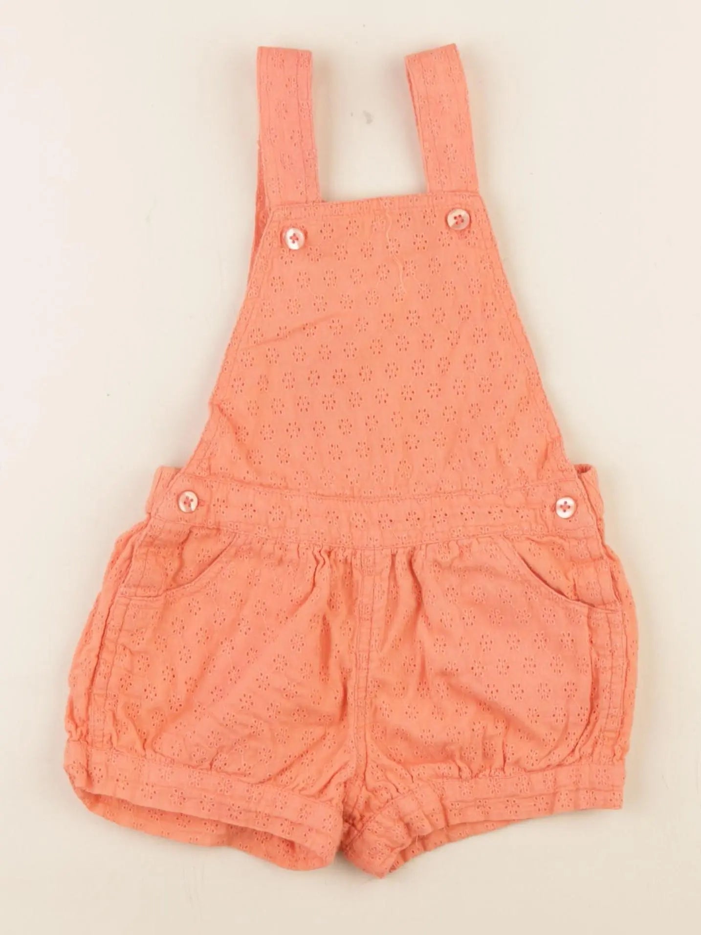 La Redoute - salopette orange - 18 mois